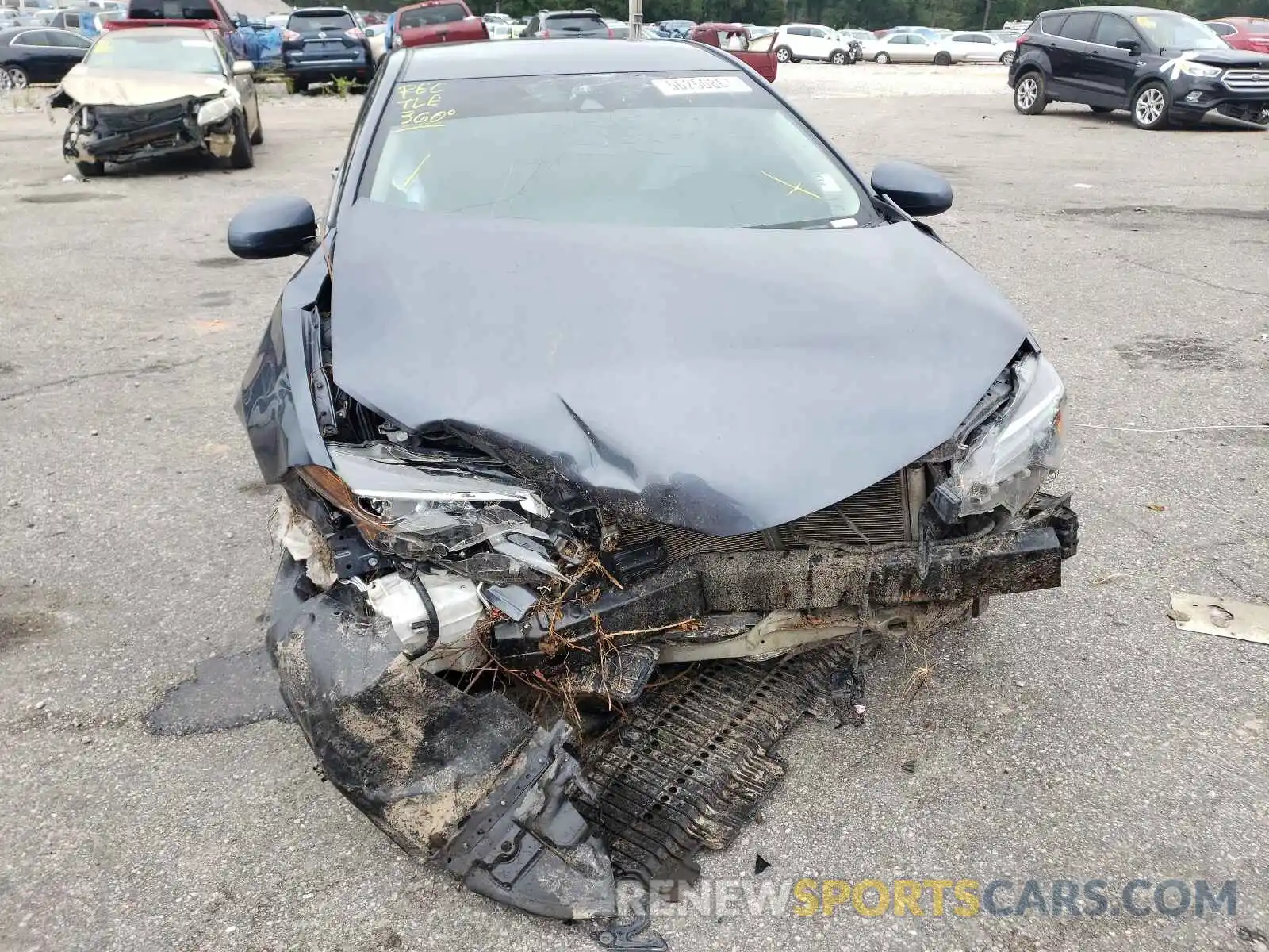 9 Photograph of a damaged car 5YFBURHE7KP859824 TOYOTA COROLLA 2019