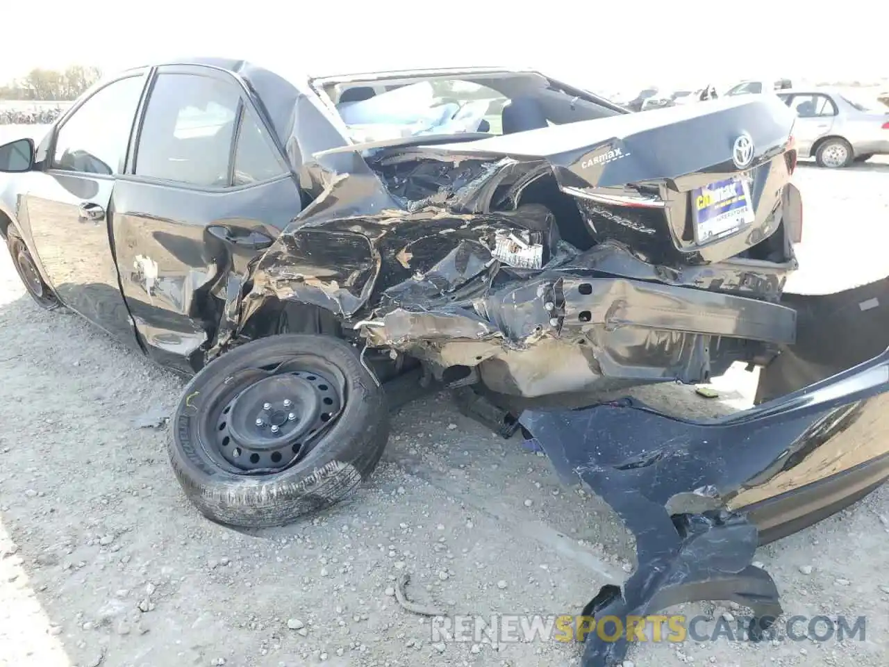 9 Photograph of a damaged car 5YFBURHE7KP859998 TOYOTA COROLLA 2019