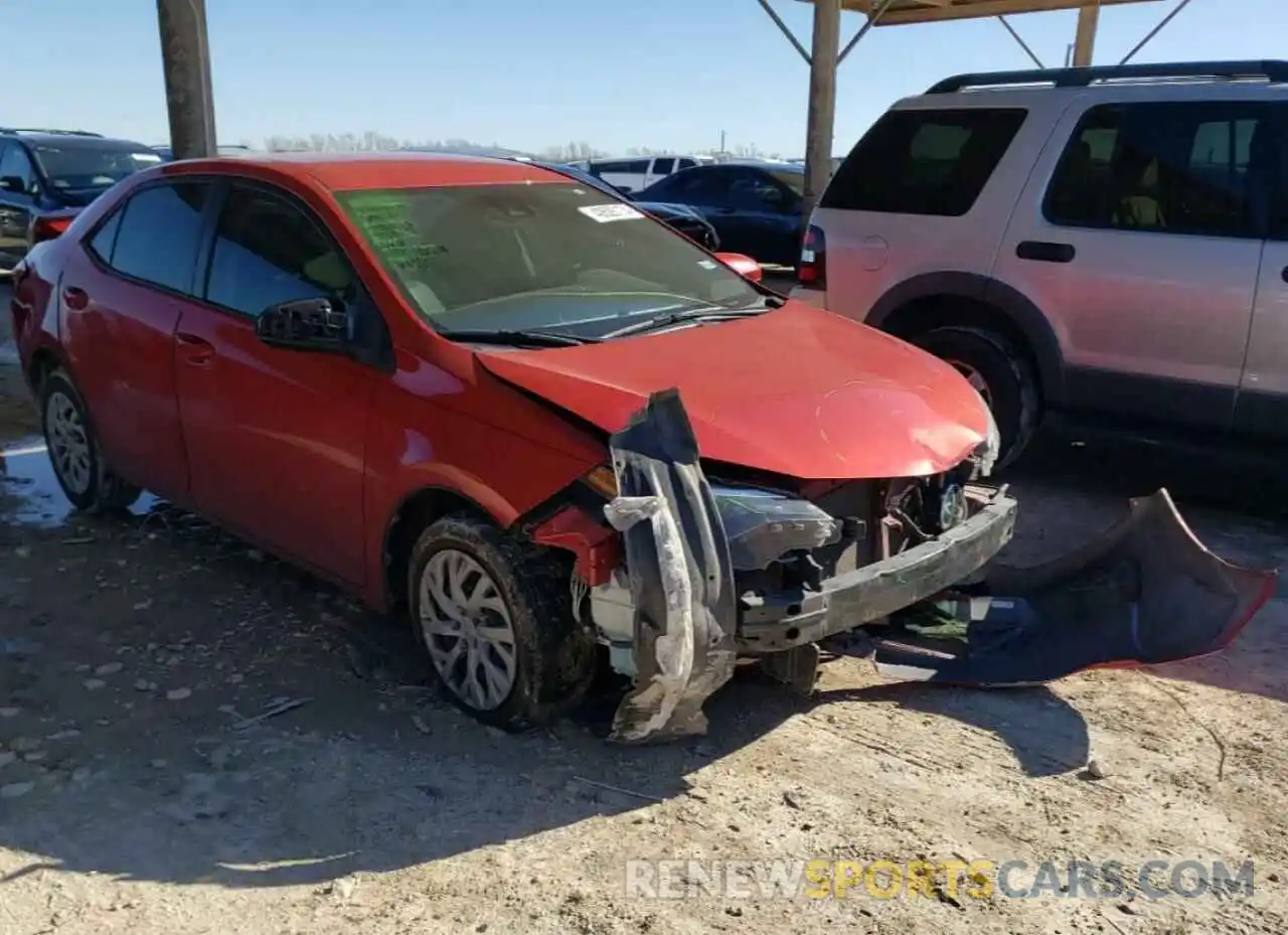 4 Photograph of a damaged car 5YFBURHE7KP860441 TOYOTA COROLLA 2019