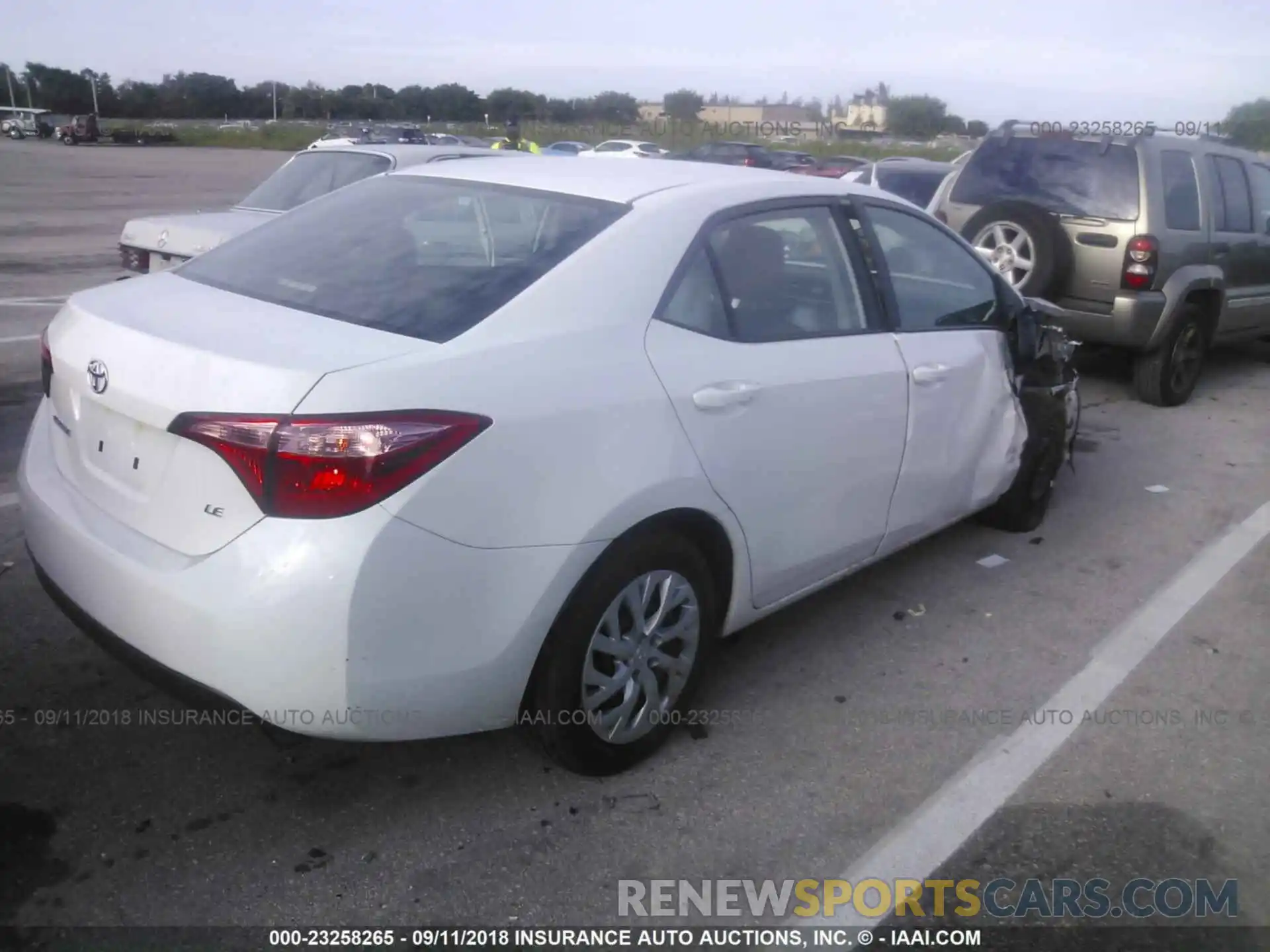 4 Photograph of a damaged car 5YFBURHE7KP861458 Toyota Corolla 2019