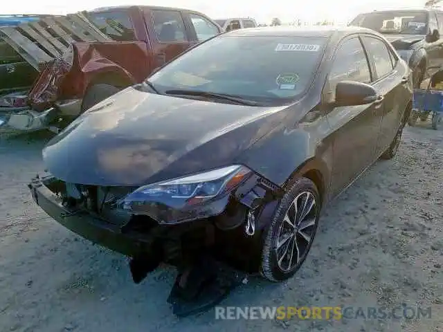 2 Photograph of a damaged car 5YFBURHE7KP861685 TOYOTA COROLLA 2019