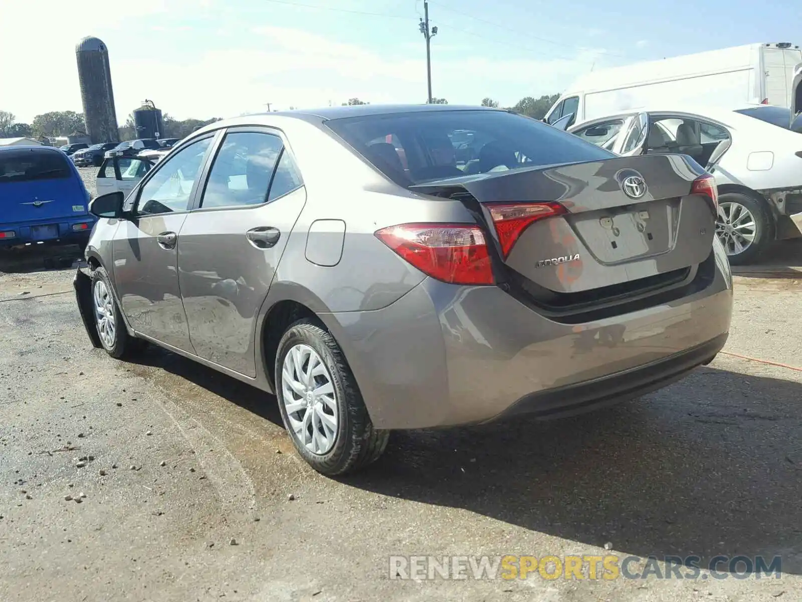 3 Photograph of a damaged car 5YFBURHE7KP861847 TOYOTA COROLLA 2019