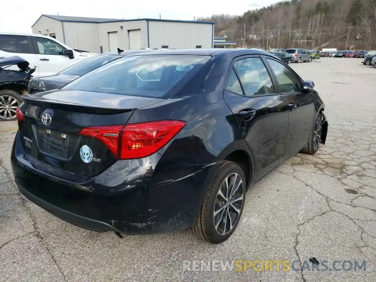 4 Photograph of a damaged car 5YFBURHE7KP862397 TOYOTA COROLLA 2019