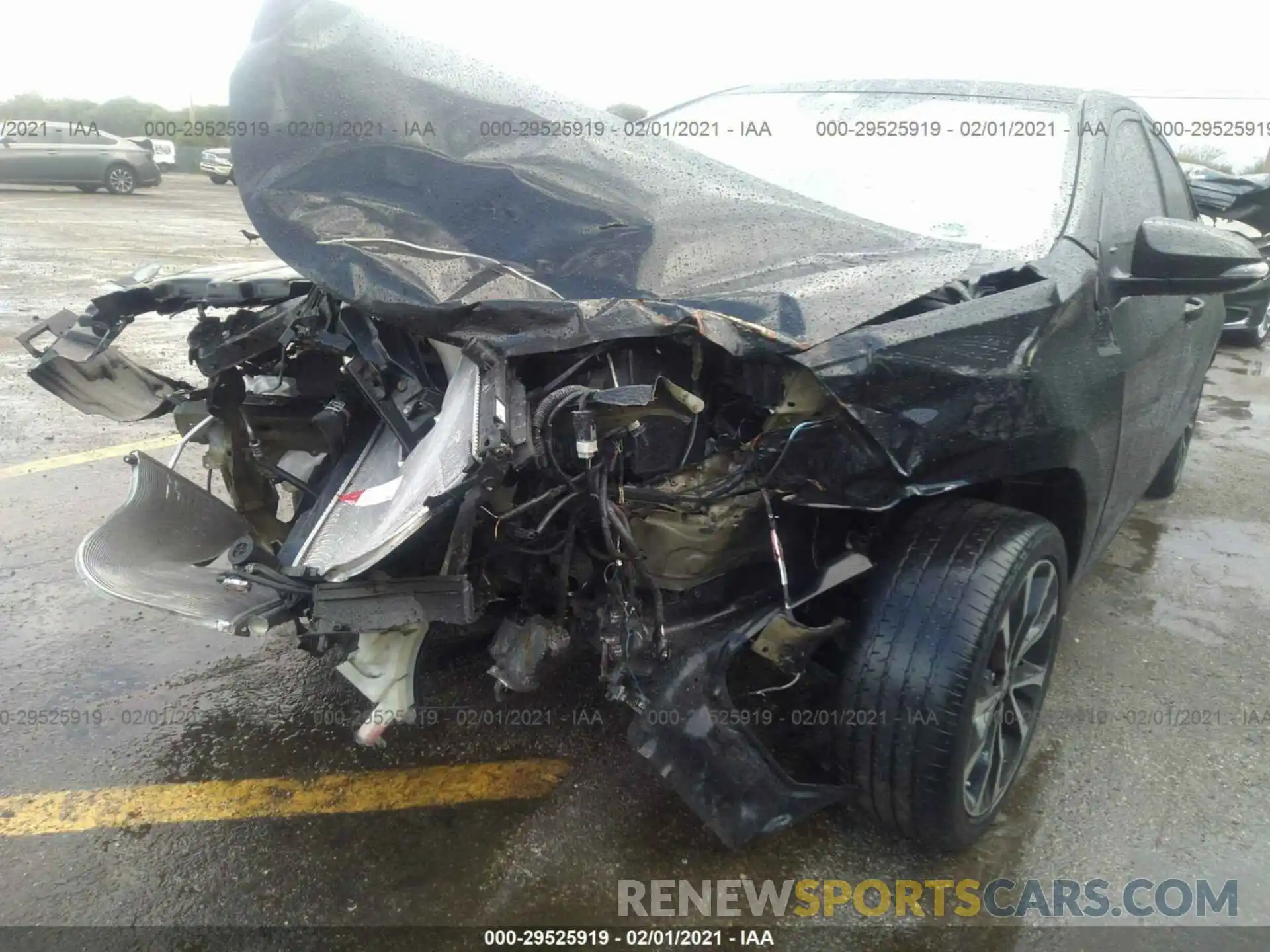 6 Photograph of a damaged car 5YFBURHE7KP862500 TOYOTA COROLLA 2019