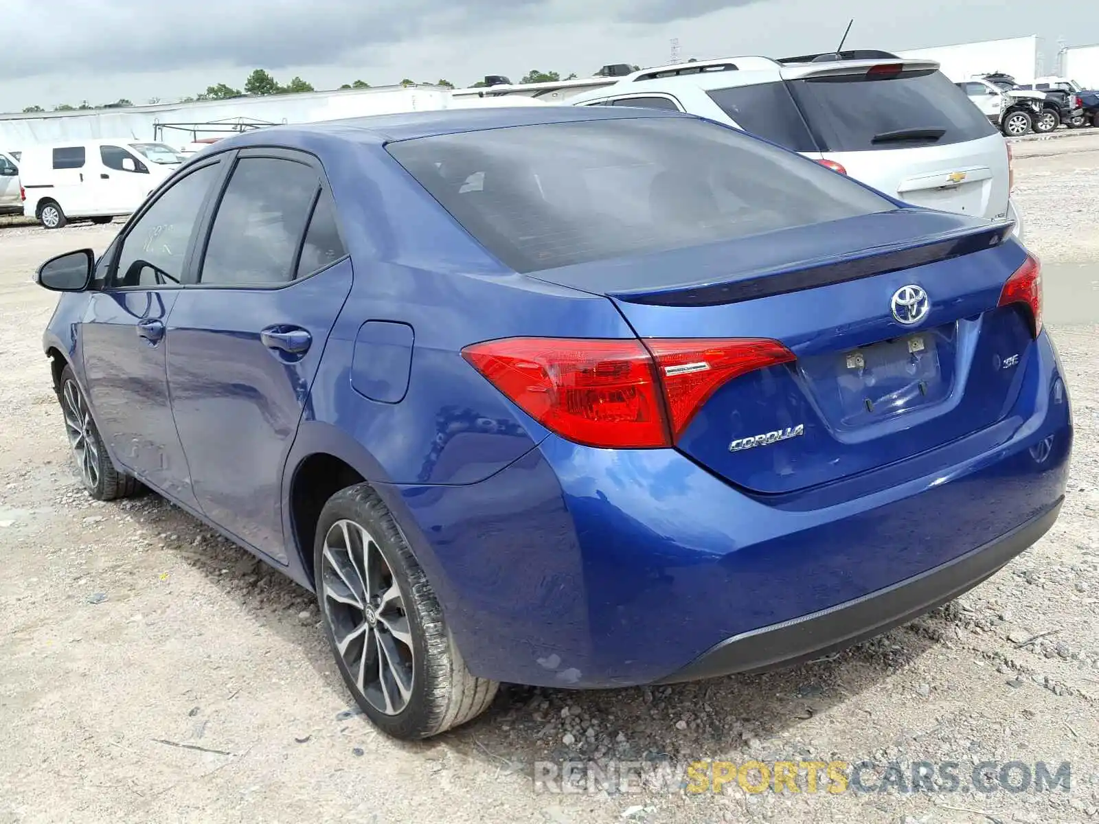 3 Photograph of a damaged car 5YFBURHE7KP862934 TOYOTA COROLLA 2019