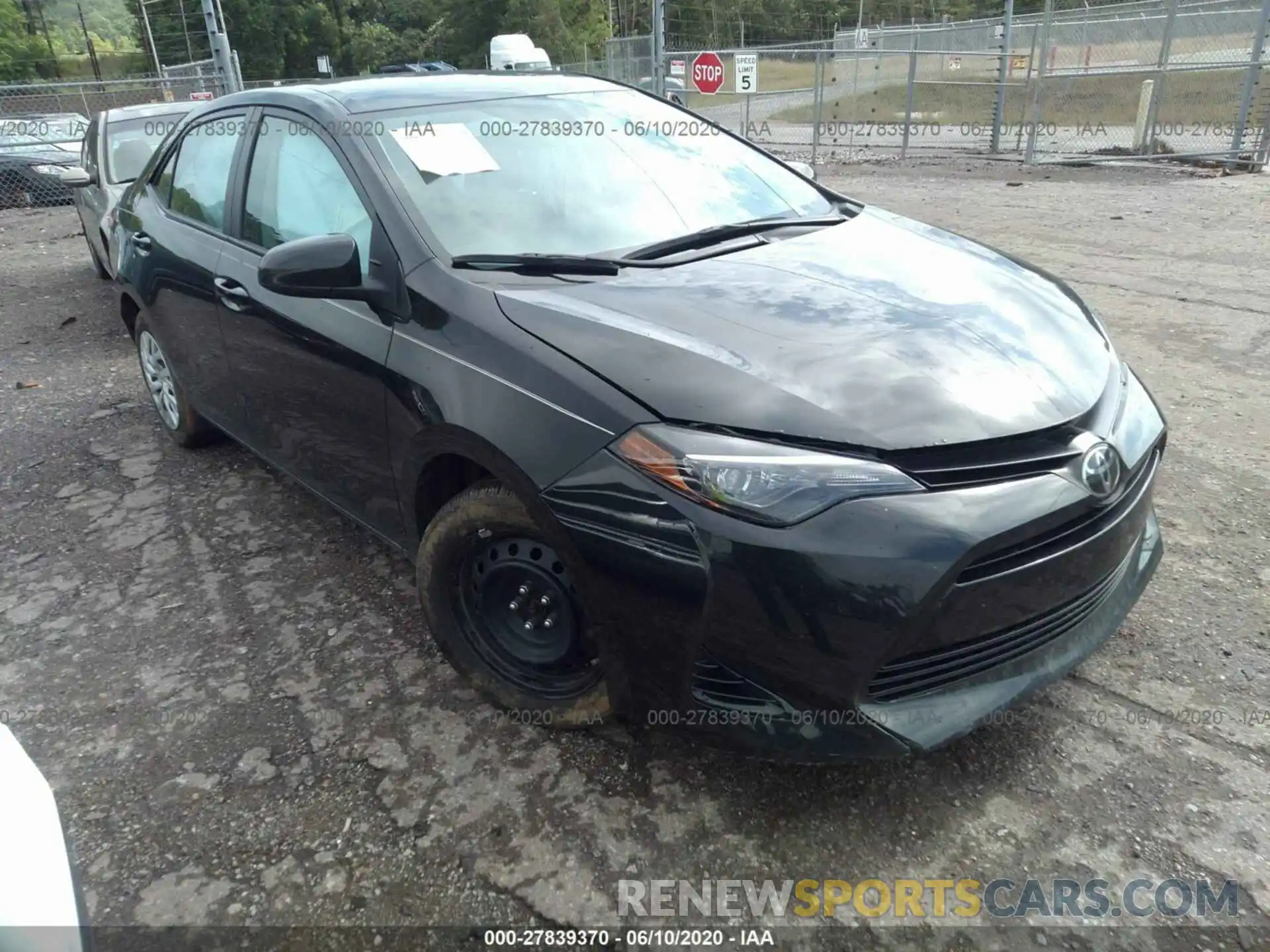 6 Photograph of a damaged car 5YFBURHE7KP863310 TOYOTA COROLLA 2019