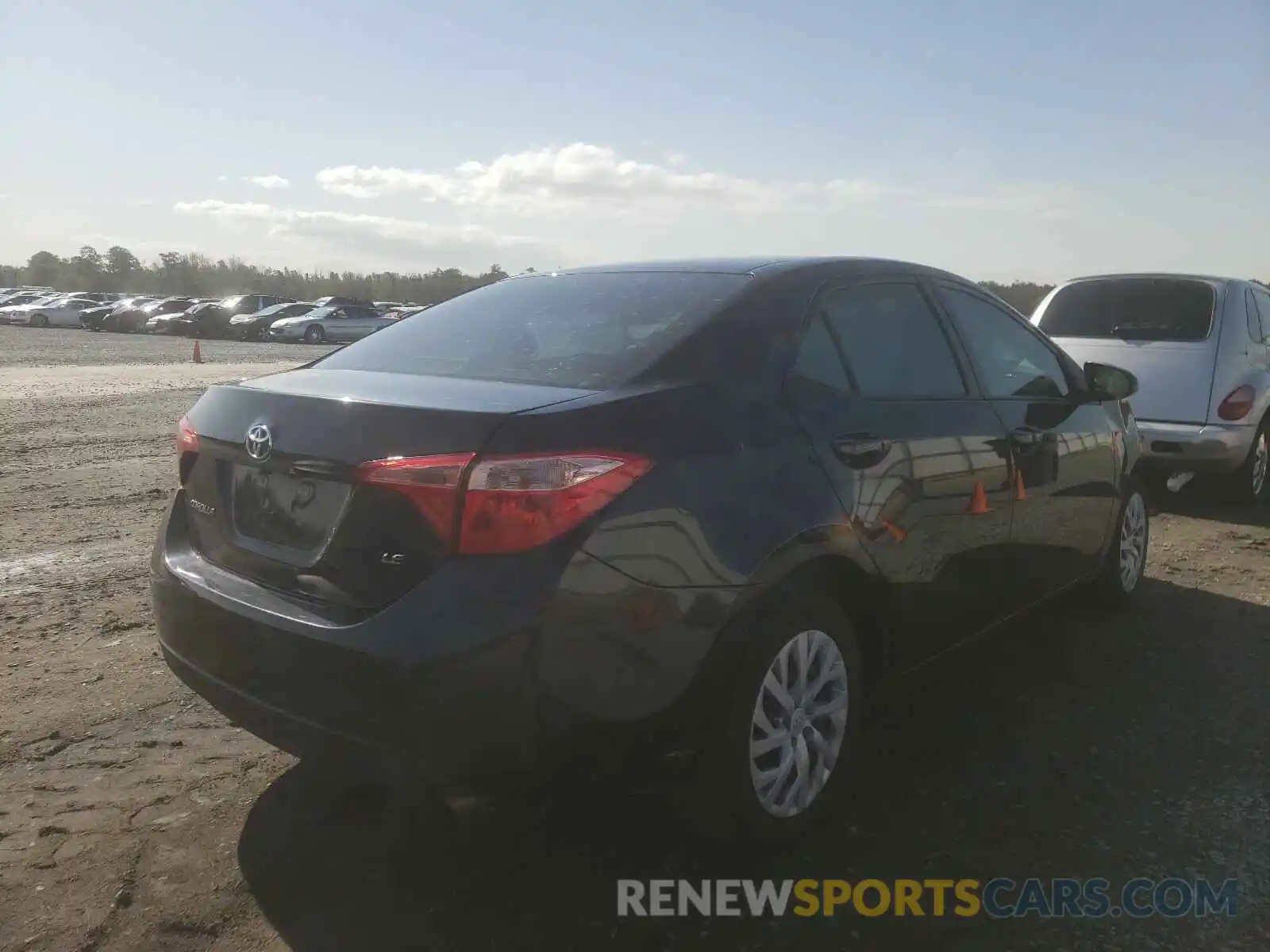 4 Photograph of a damaged car 5YFBURHE7KP863758 TOYOTA COROLLA 2019