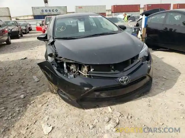 9 Photograph of a damaged car 5YFBURHE7KP864022 TOYOTA COROLLA 2019