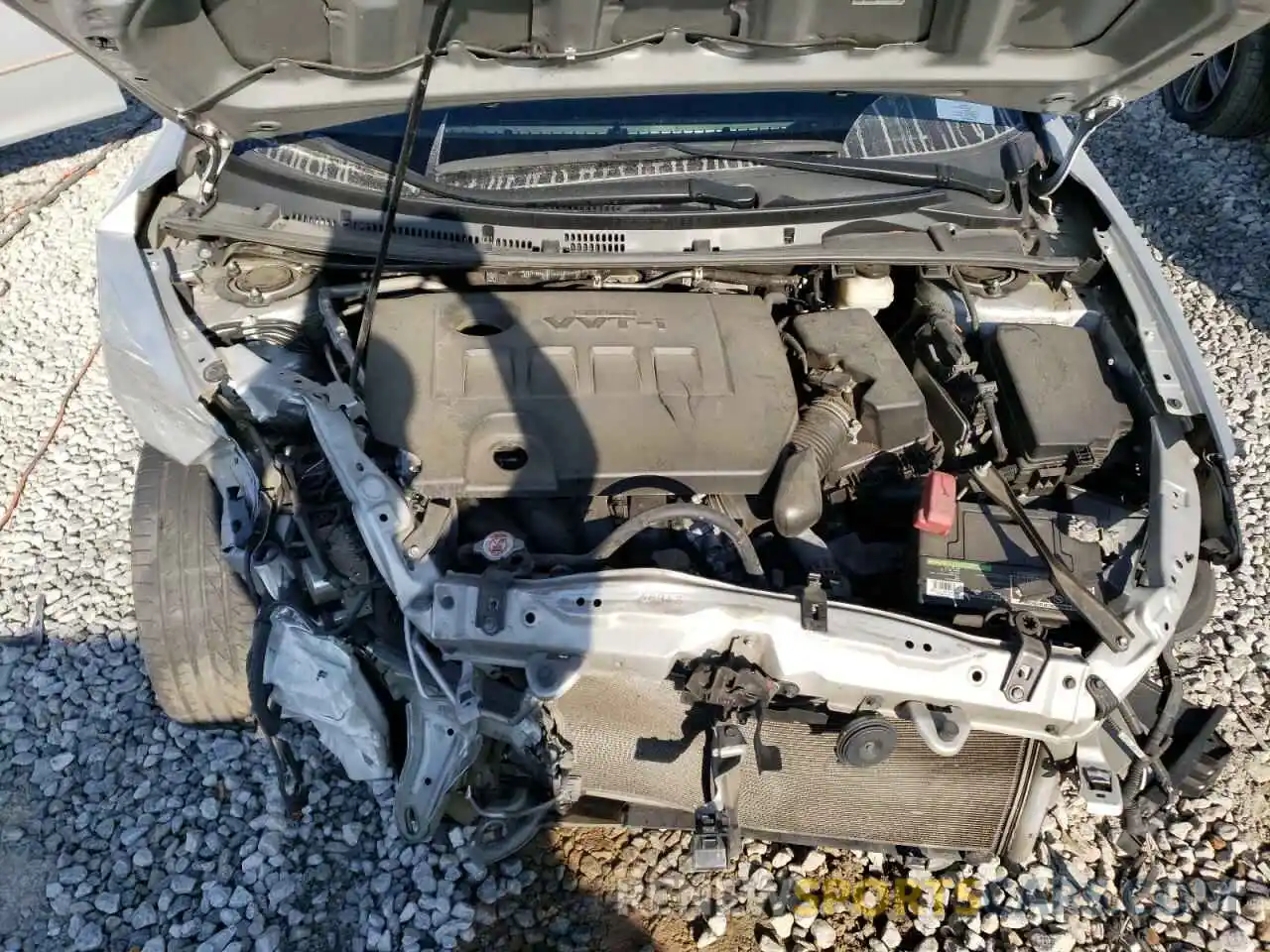 11 Photograph of a damaged car 5YFBURHE7KP864280 TOYOTA COROLLA 2019