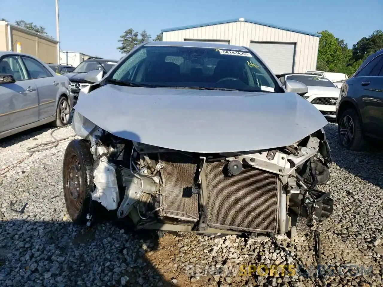 5 Photograph of a damaged car 5YFBURHE7KP864280 TOYOTA COROLLA 2019