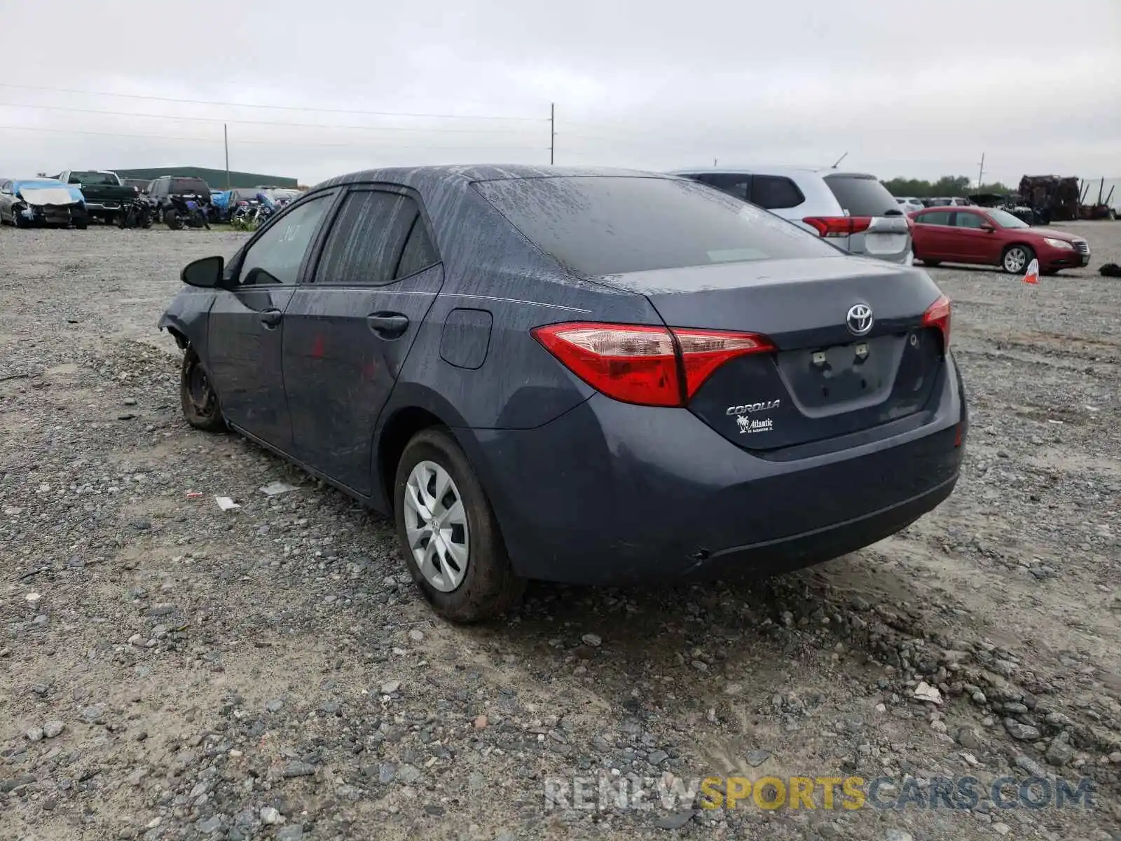 3 Photograph of a damaged car 5YFBURHE7KP864408 TOYOTA COROLLA 2019