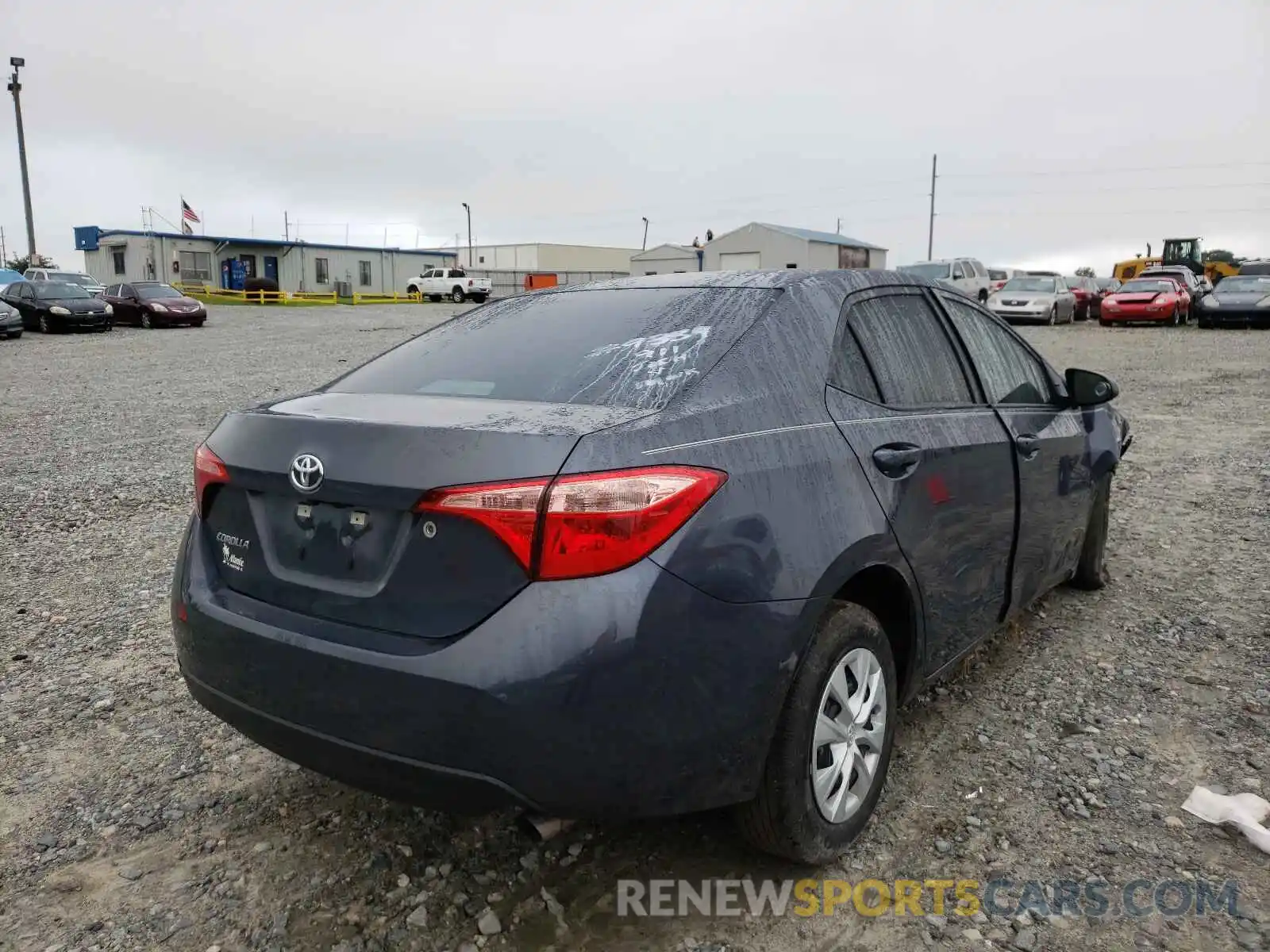 4 Photograph of a damaged car 5YFBURHE7KP864408 TOYOTA COROLLA 2019