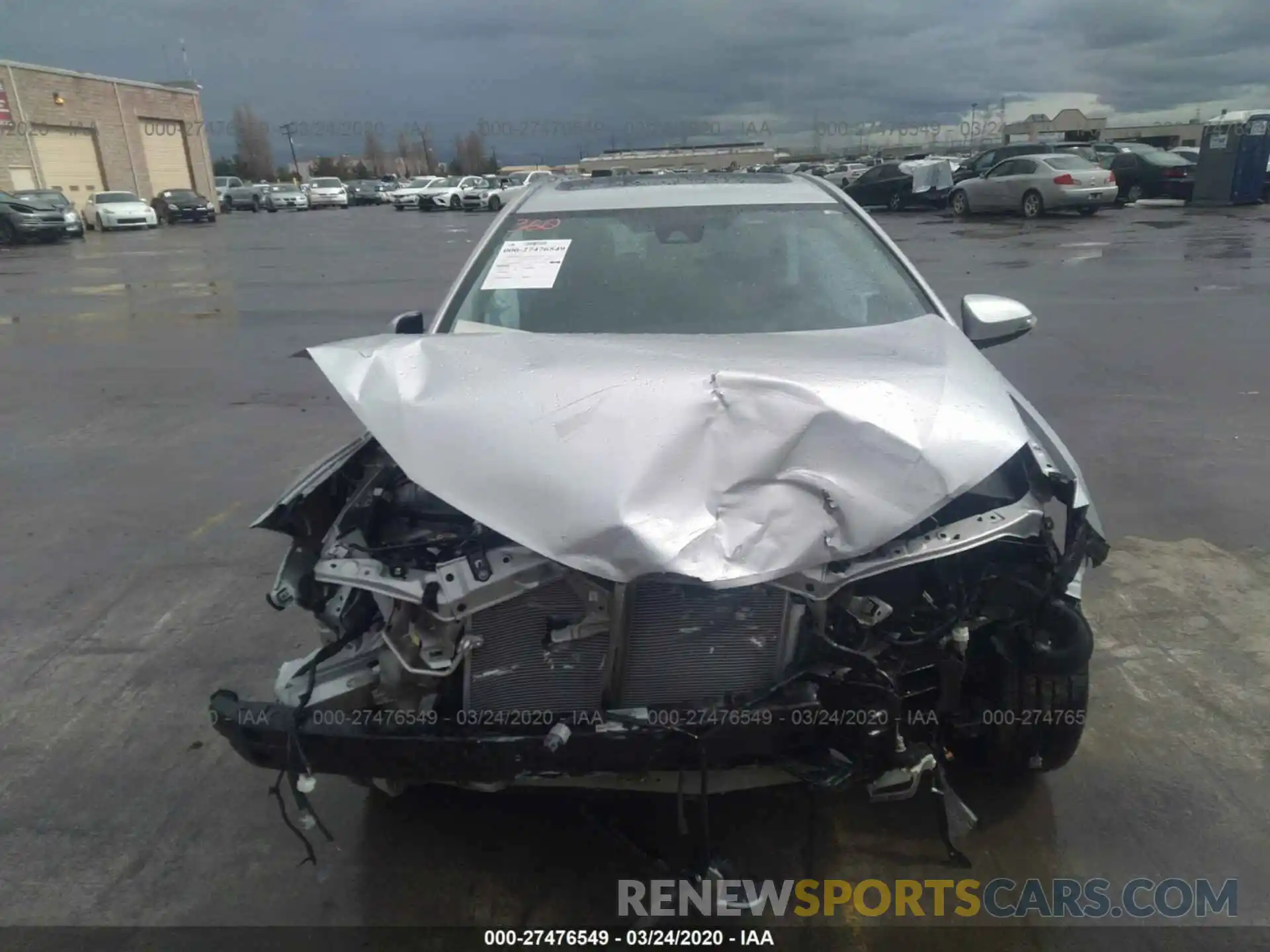 6 Photograph of a damaged car 5YFBURHE7KP864974 TOYOTA COROLLA 2019