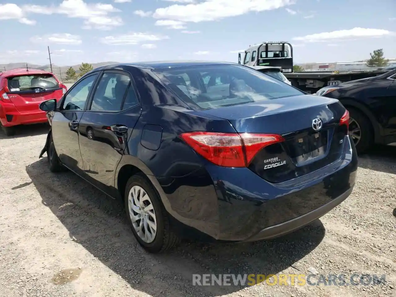 3 Photograph of a damaged car 5YFBURHE7KP865185 TOYOTA COROLLA 2019