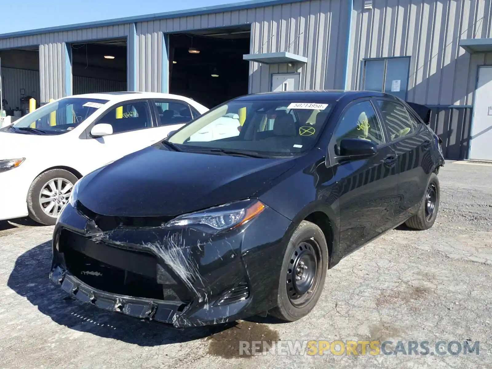 2 Photograph of a damaged car 5YFBURHE7KP865641 TOYOTA COROLLA 2019