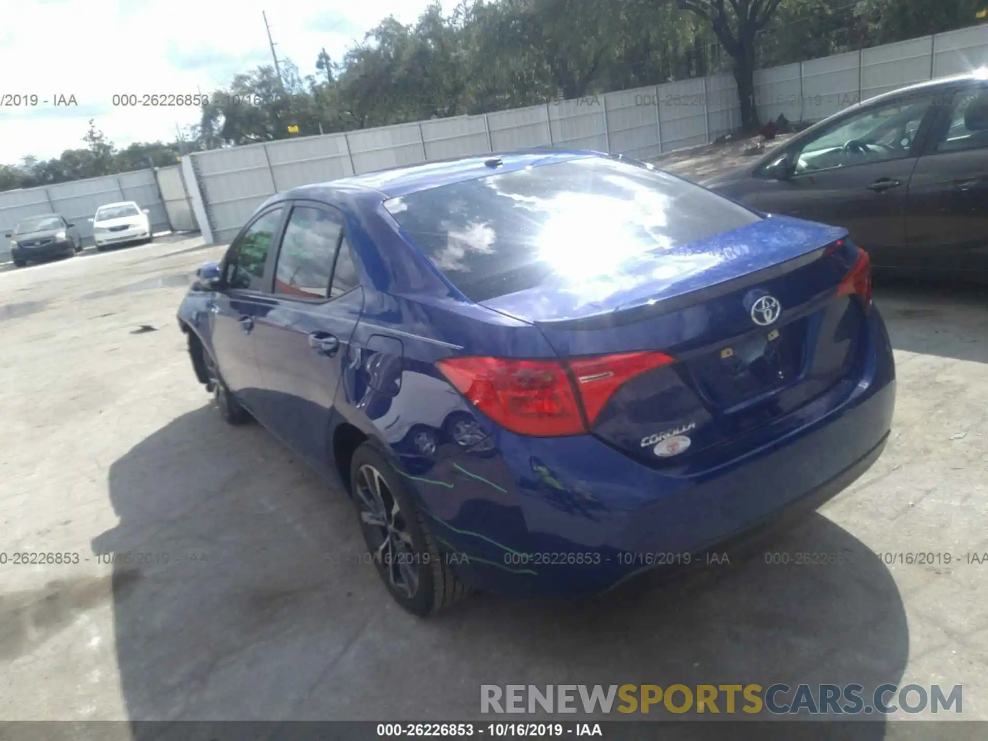 3 Photograph of a damaged car 5YFBURHE7KP865669 TOYOTA COROLLA 2019