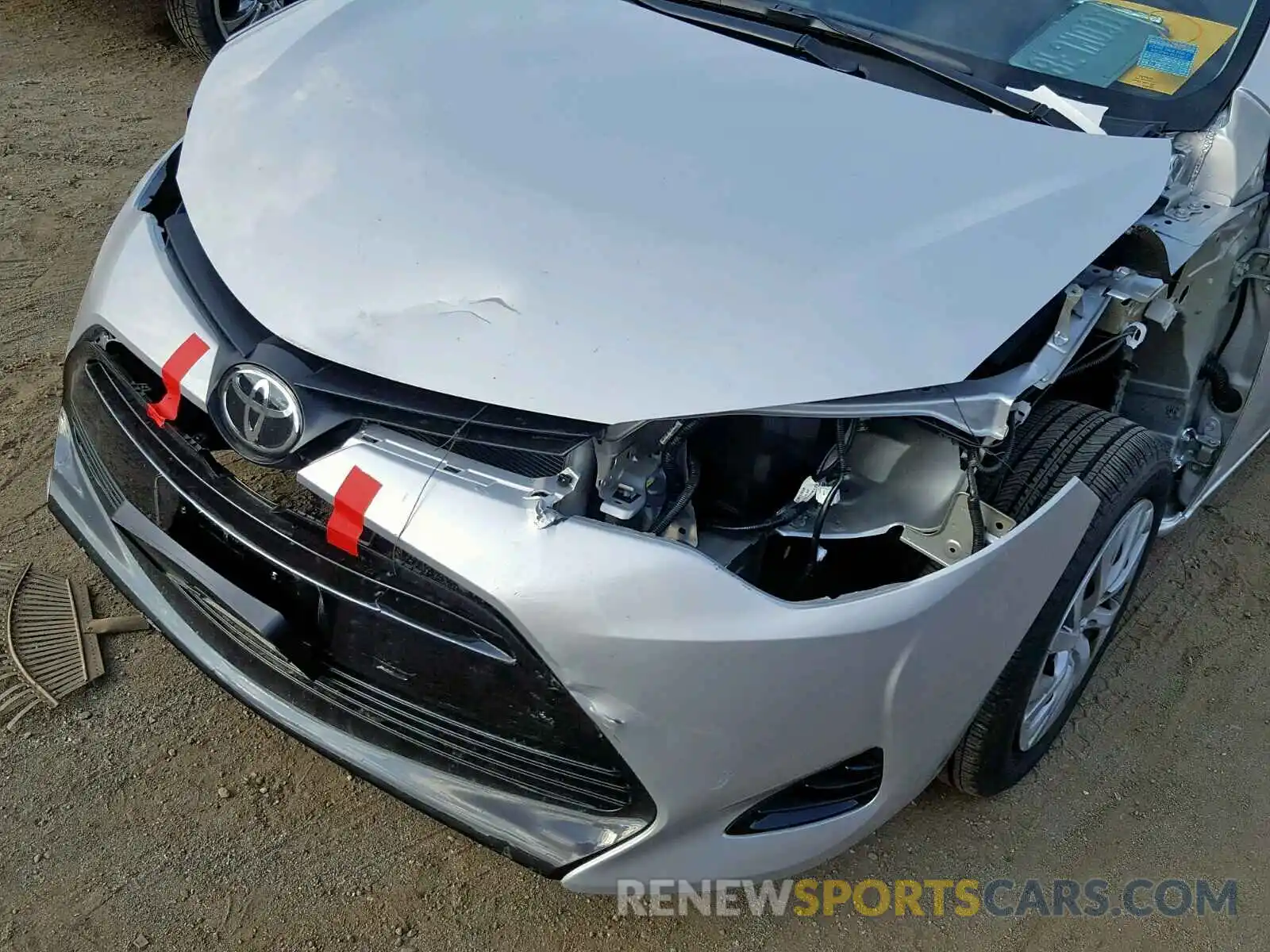 9 Photograph of a damaged car 5YFBURHE7KP866160 TOYOTA COROLLA 2019