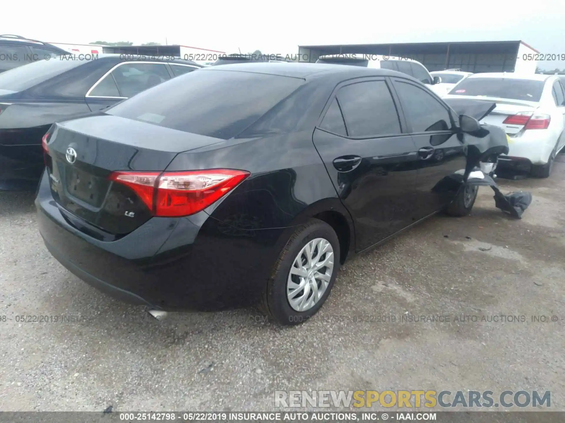 4 Photograph of a damaged car 5YFBURHE7KP866336 TOYOTA COROLLA 2019