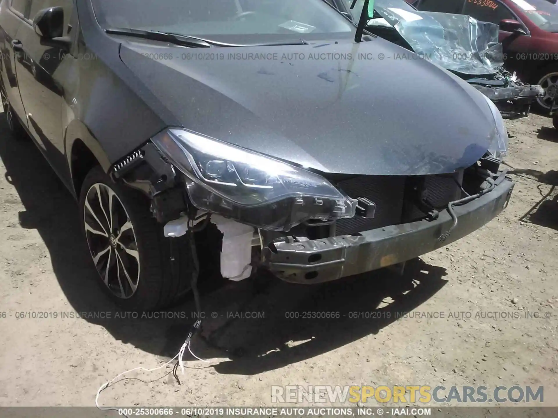 6 Photograph of a damaged car 5YFBURHE7KP866904 TOYOTA COROLLA 2019