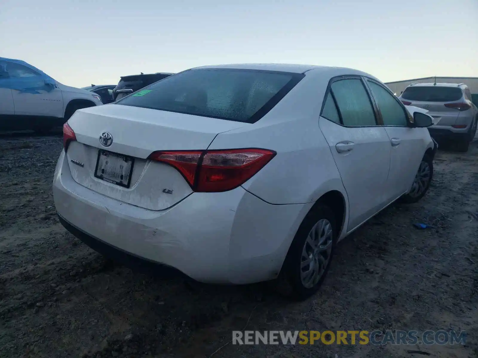 4 Photograph of a damaged car 5YFBURHE7KP867180 TOYOTA COROLLA 2019