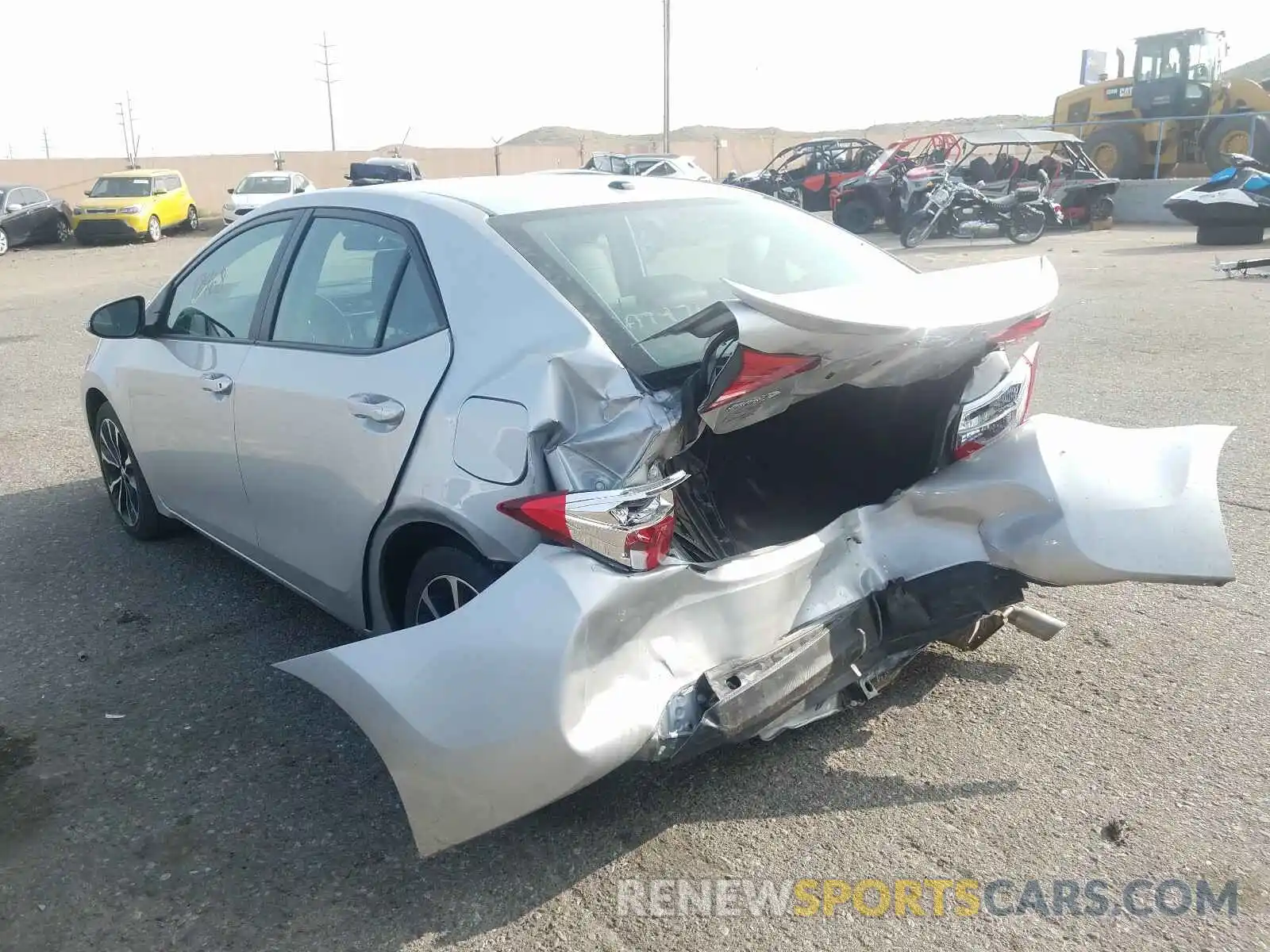 3 Photograph of a damaged car 5YFBURHE7KP867485 TOYOTA COROLLA 2019