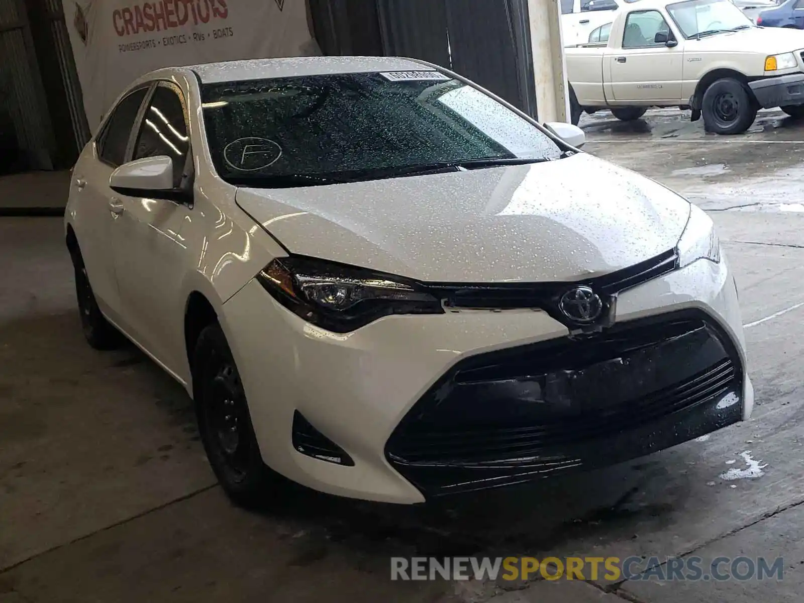 1 Photograph of a damaged car 5YFBURHE7KP868023 TOYOTA COROLLA 2019