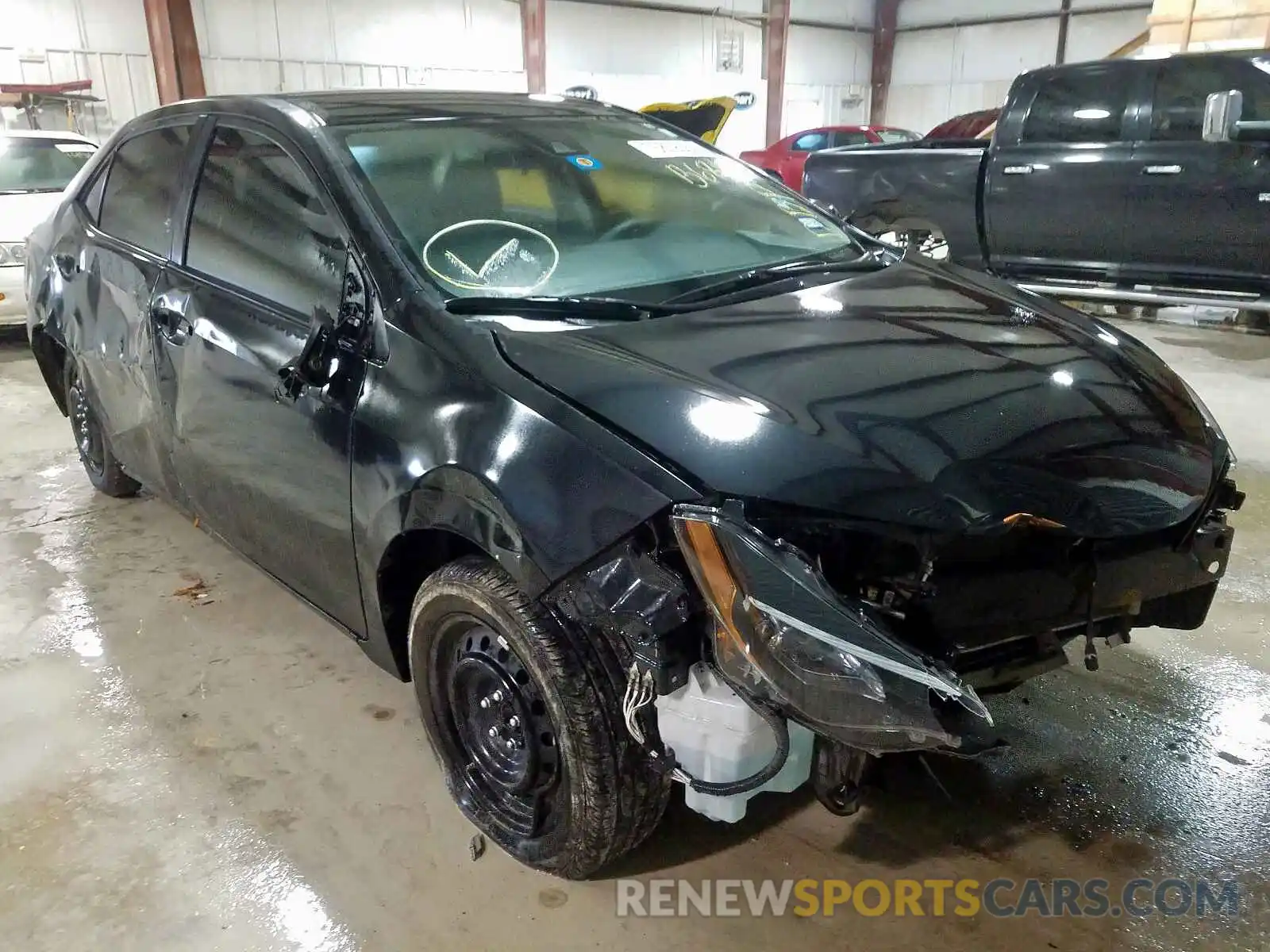 1 Photograph of a damaged car 5YFBURHE7KP868166 TOYOTA COROLLA 2019