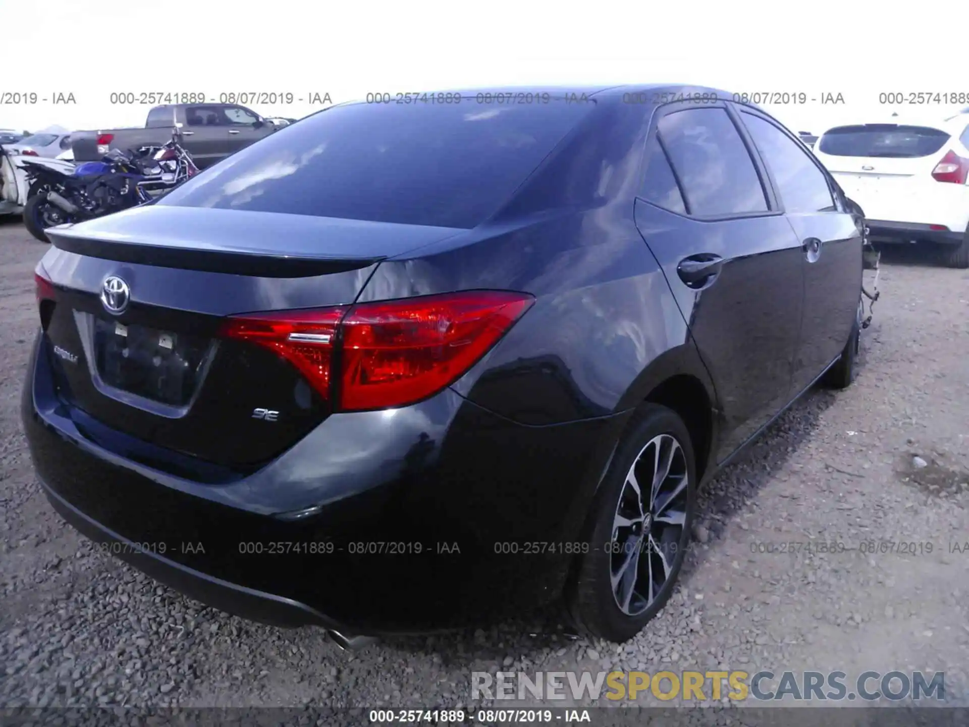 4 Photograph of a damaged car 5YFBURHE7KP868586 TOYOTA COROLLA 2019