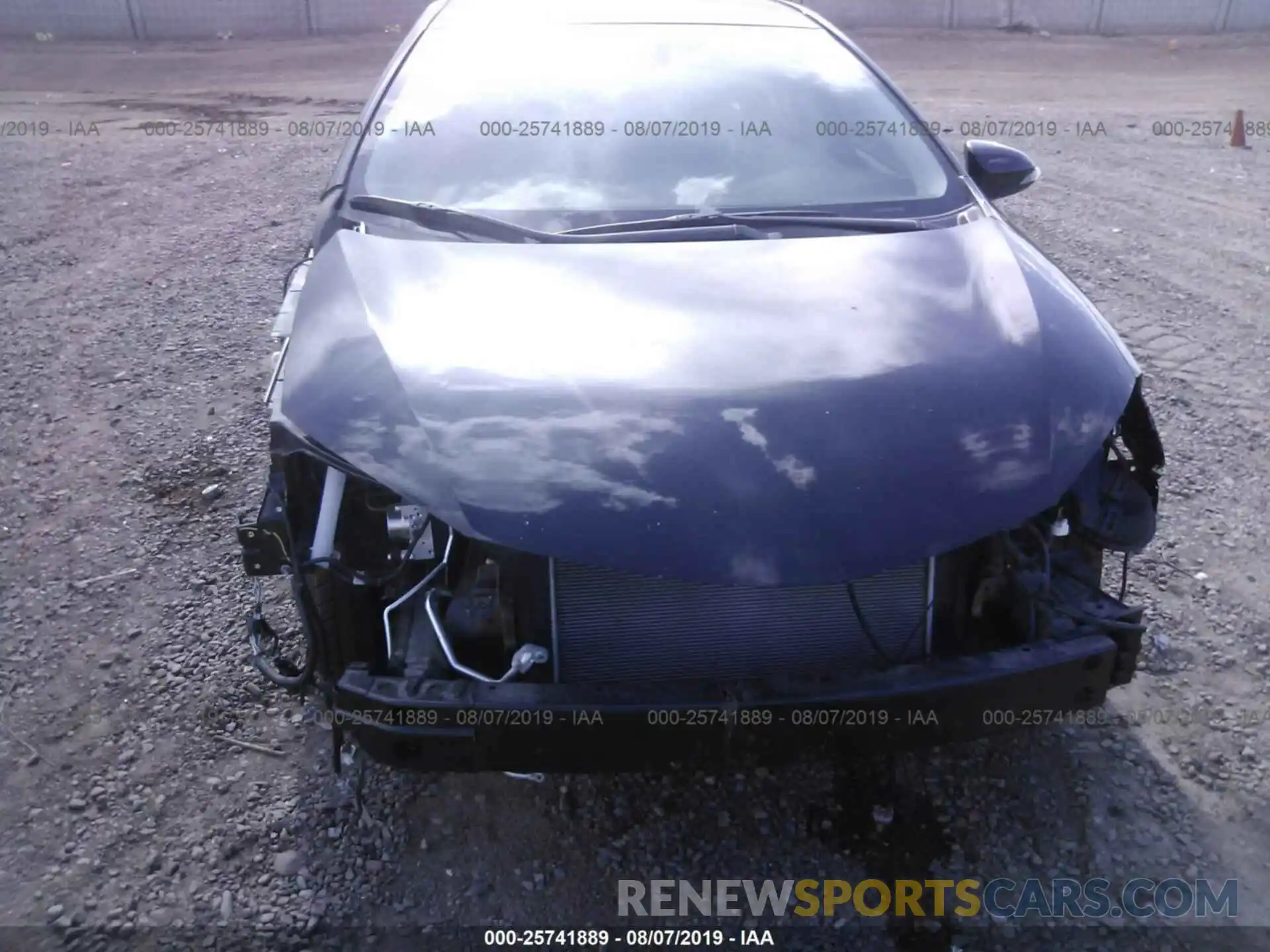 6 Photograph of a damaged car 5YFBURHE7KP868586 TOYOTA COROLLA 2019