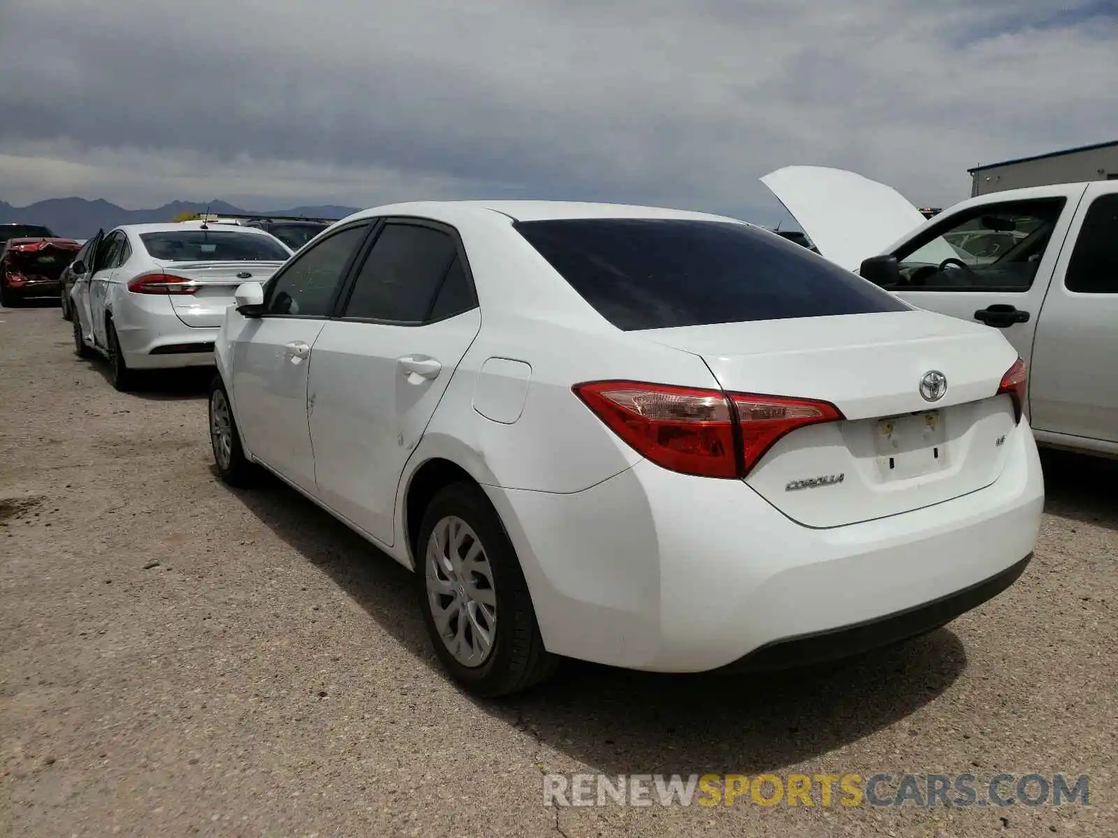 3 Photograph of a damaged car 5YFBURHE7KP868734 TOYOTA COROLLA 2019