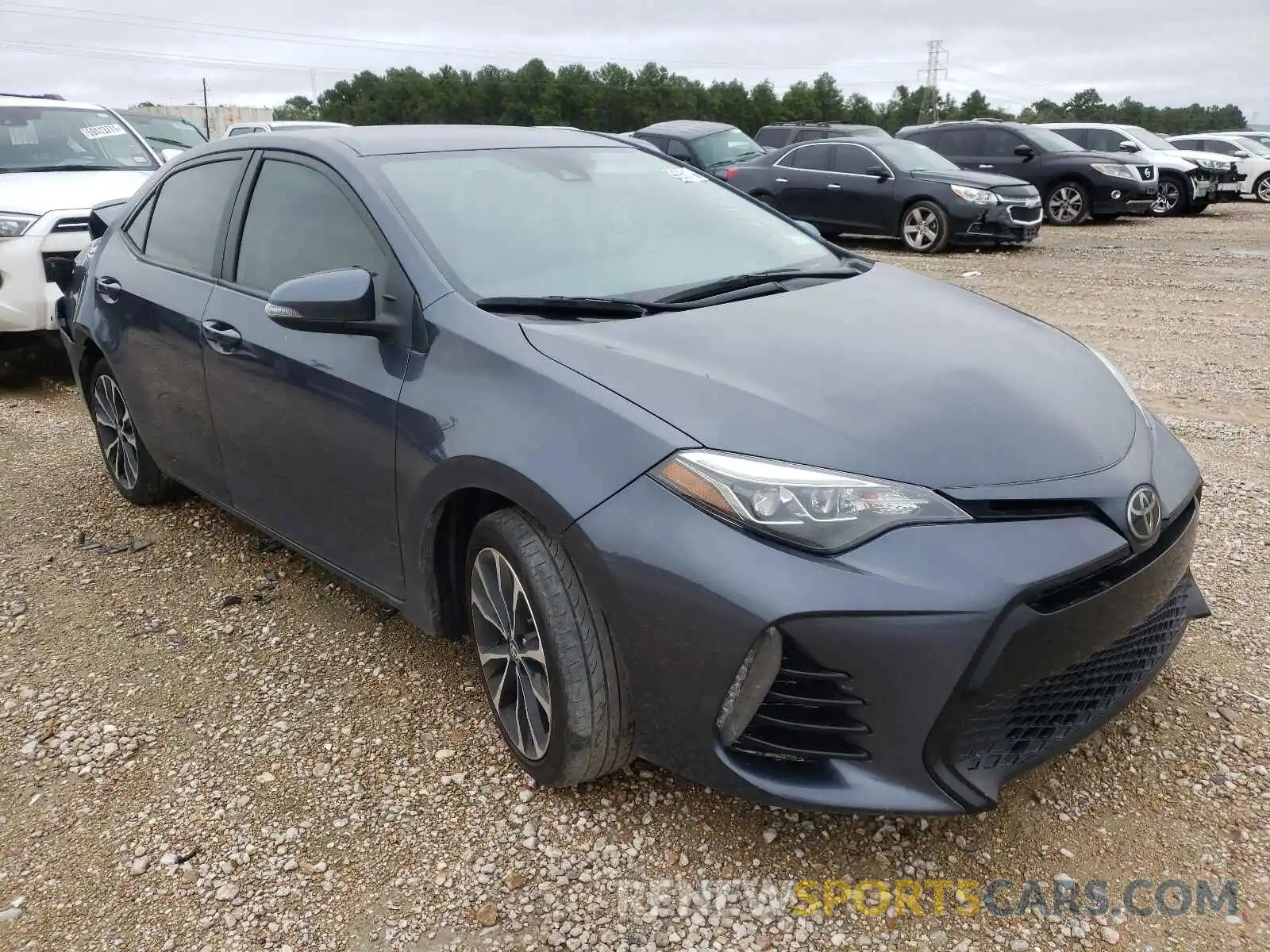 1 Photograph of a damaged car 5YFBURHE7KP868779 TOYOTA COROLLA 2019