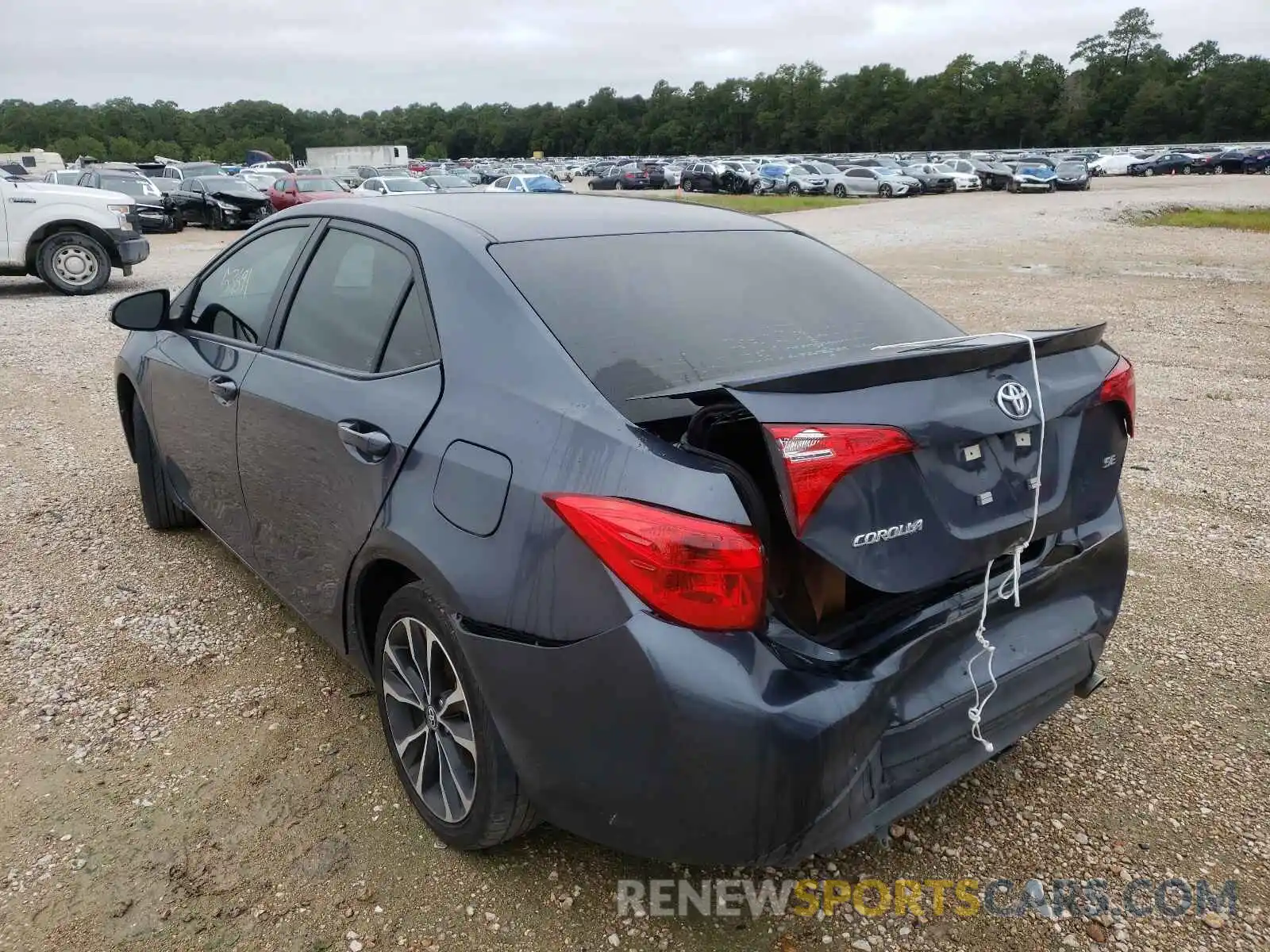 3 Photograph of a damaged car 5YFBURHE7KP868779 TOYOTA COROLLA 2019