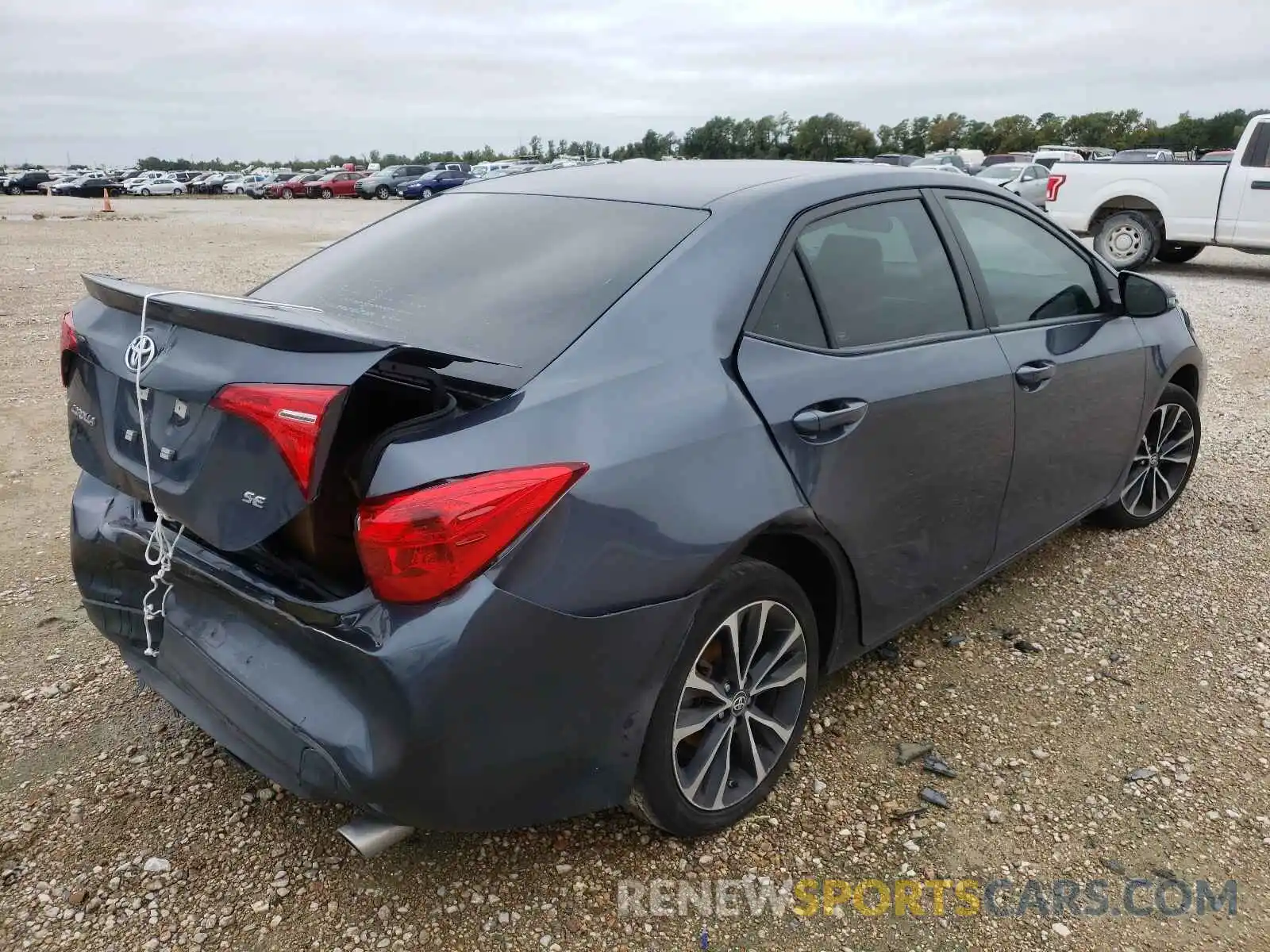 4 Photograph of a damaged car 5YFBURHE7KP868779 TOYOTA COROLLA 2019