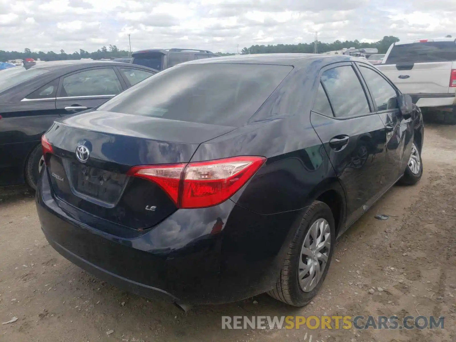 4 Photograph of a damaged car 5YFBURHE7KP868961 TOYOTA COROLLA 2019