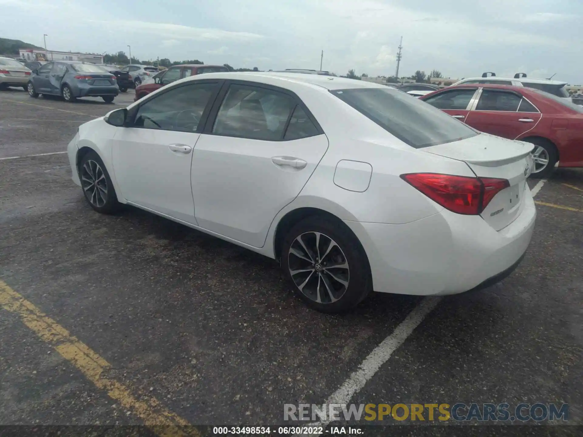 3 Photograph of a damaged car 5YFBURHE7KP869222 TOYOTA COROLLA 2019