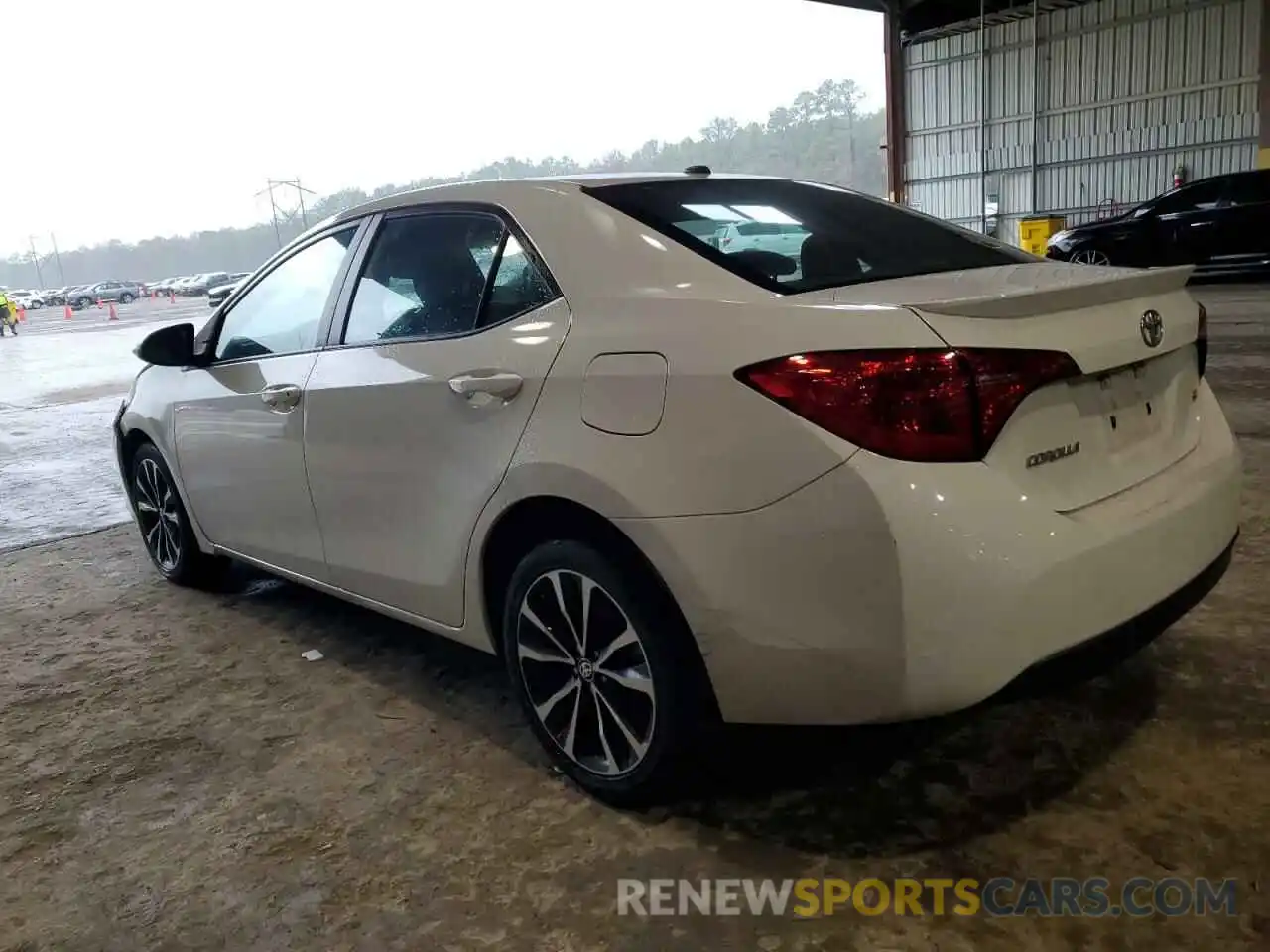 2 Photograph of a damaged car 5YFBURHE7KP870578 TOYOTA COROLLA 2019