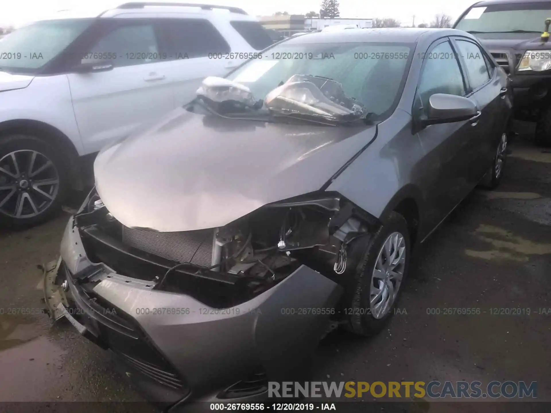 2 Photograph of a damaged car 5YFBURHE7KP870838 TOYOTA COROLLA 2019