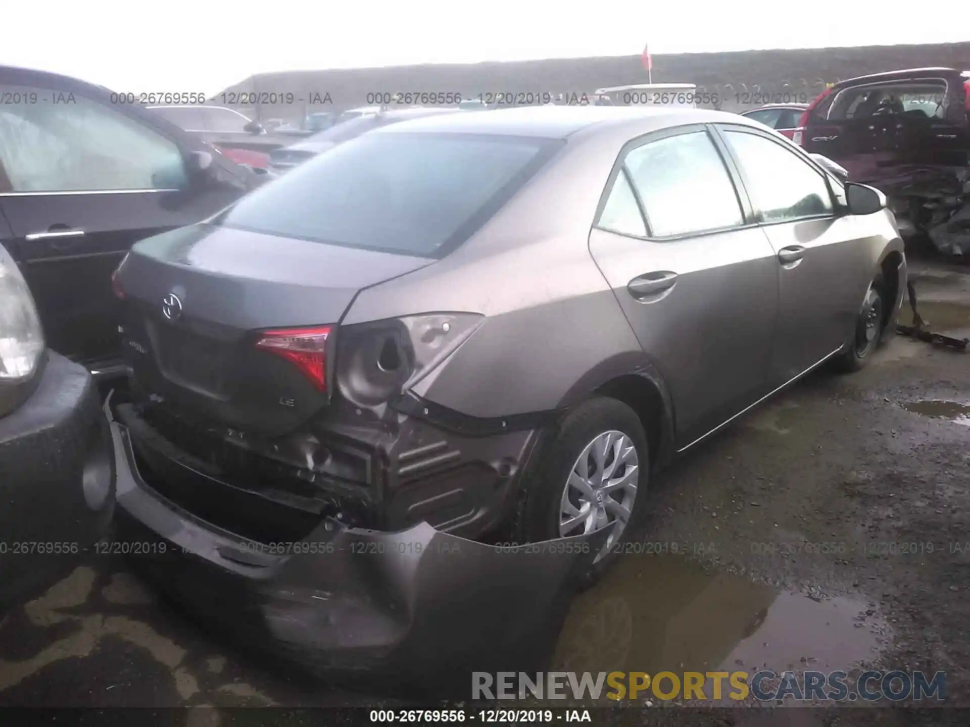 4 Photograph of a damaged car 5YFBURHE7KP870838 TOYOTA COROLLA 2019