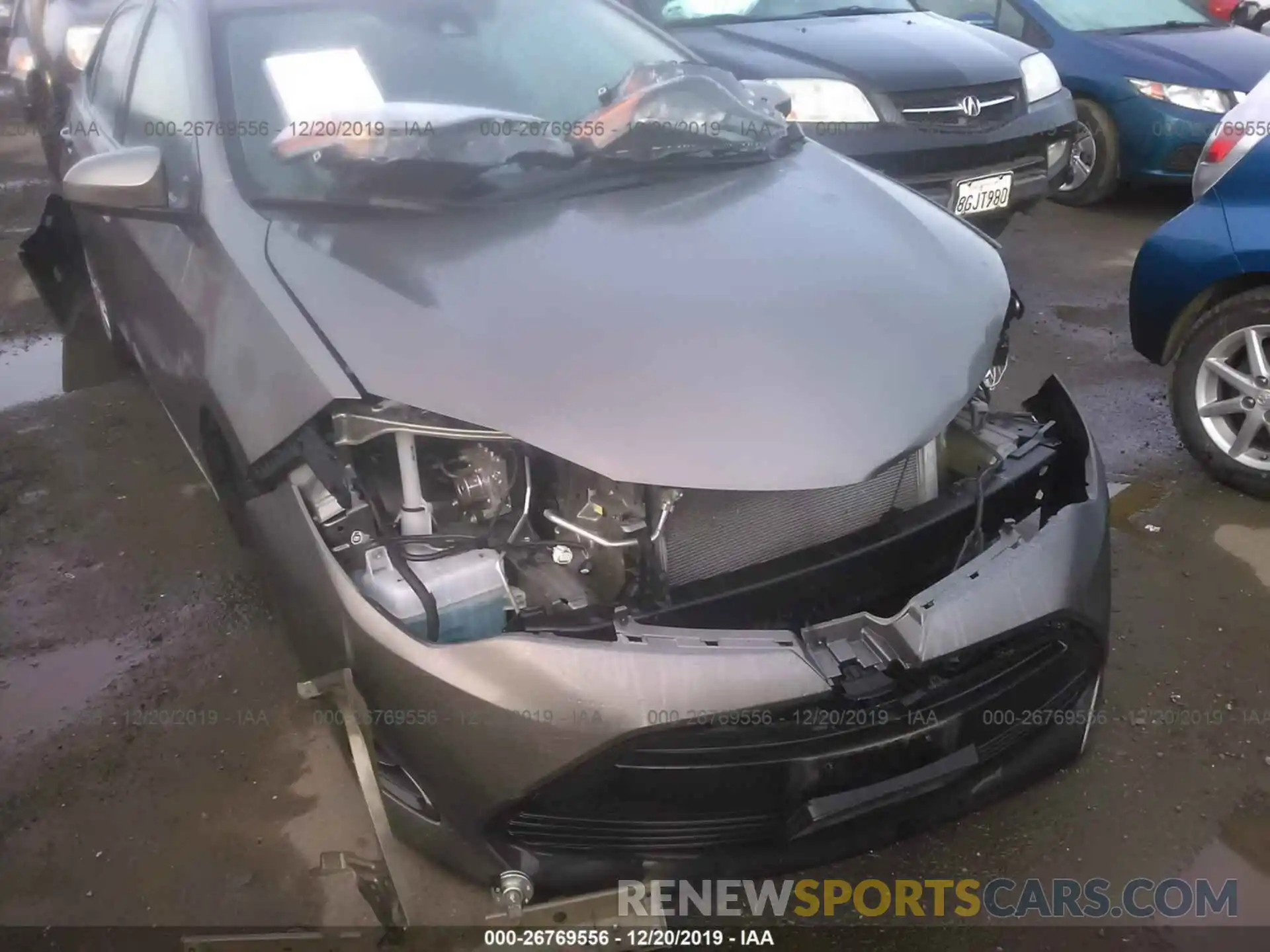 6 Photograph of a damaged car 5YFBURHE7KP870838 TOYOTA COROLLA 2019