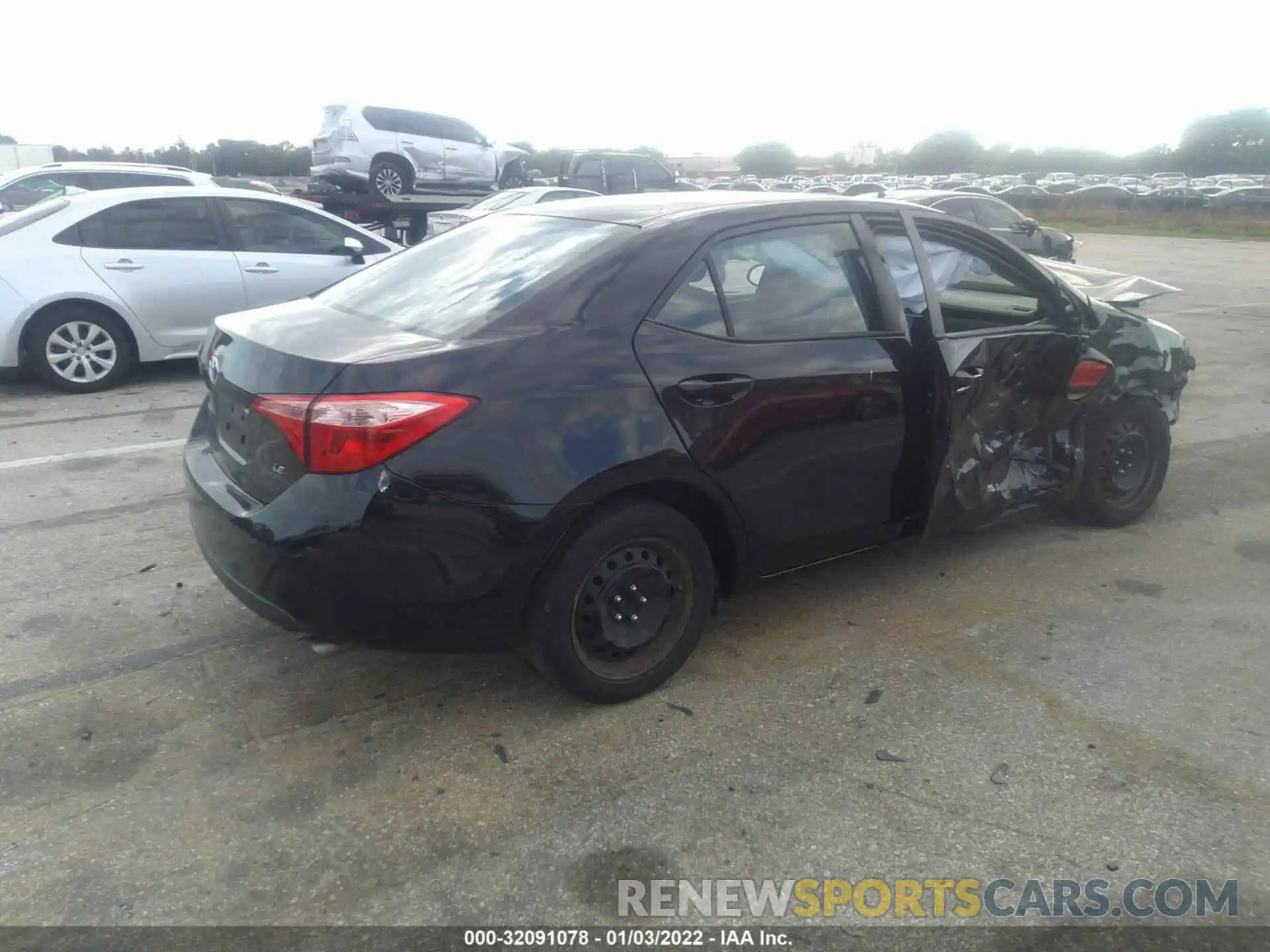 4 Photograph of a damaged car 5YFBURHE7KP870953 TOYOTA COROLLA 2019