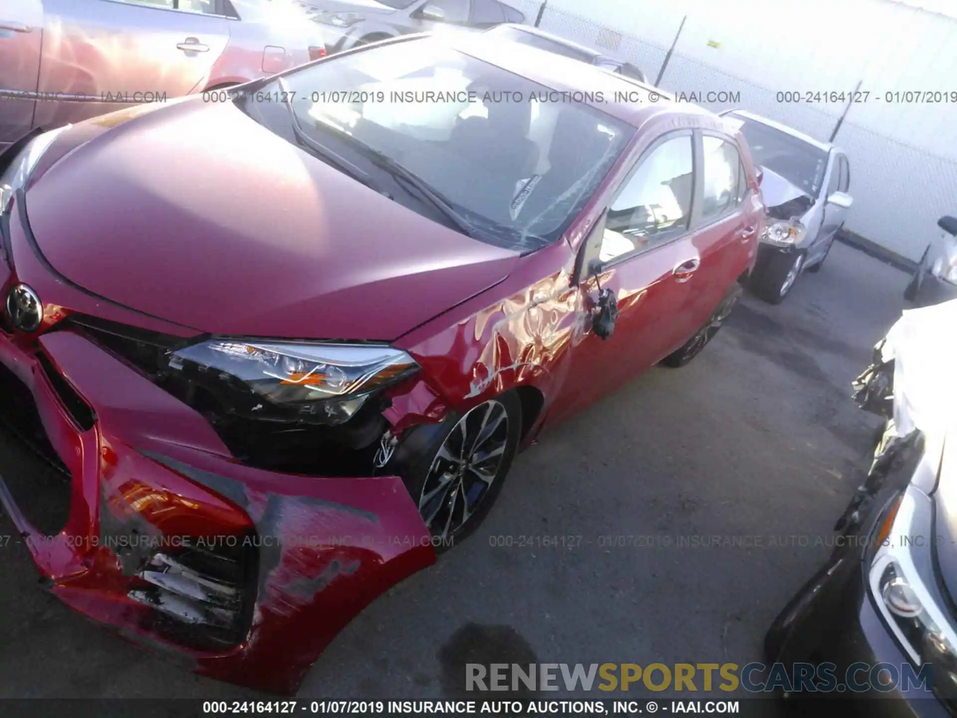 6 Photograph of a damaged car 5YFBURHE7KP871231 TOYOTA COROLLA 2019