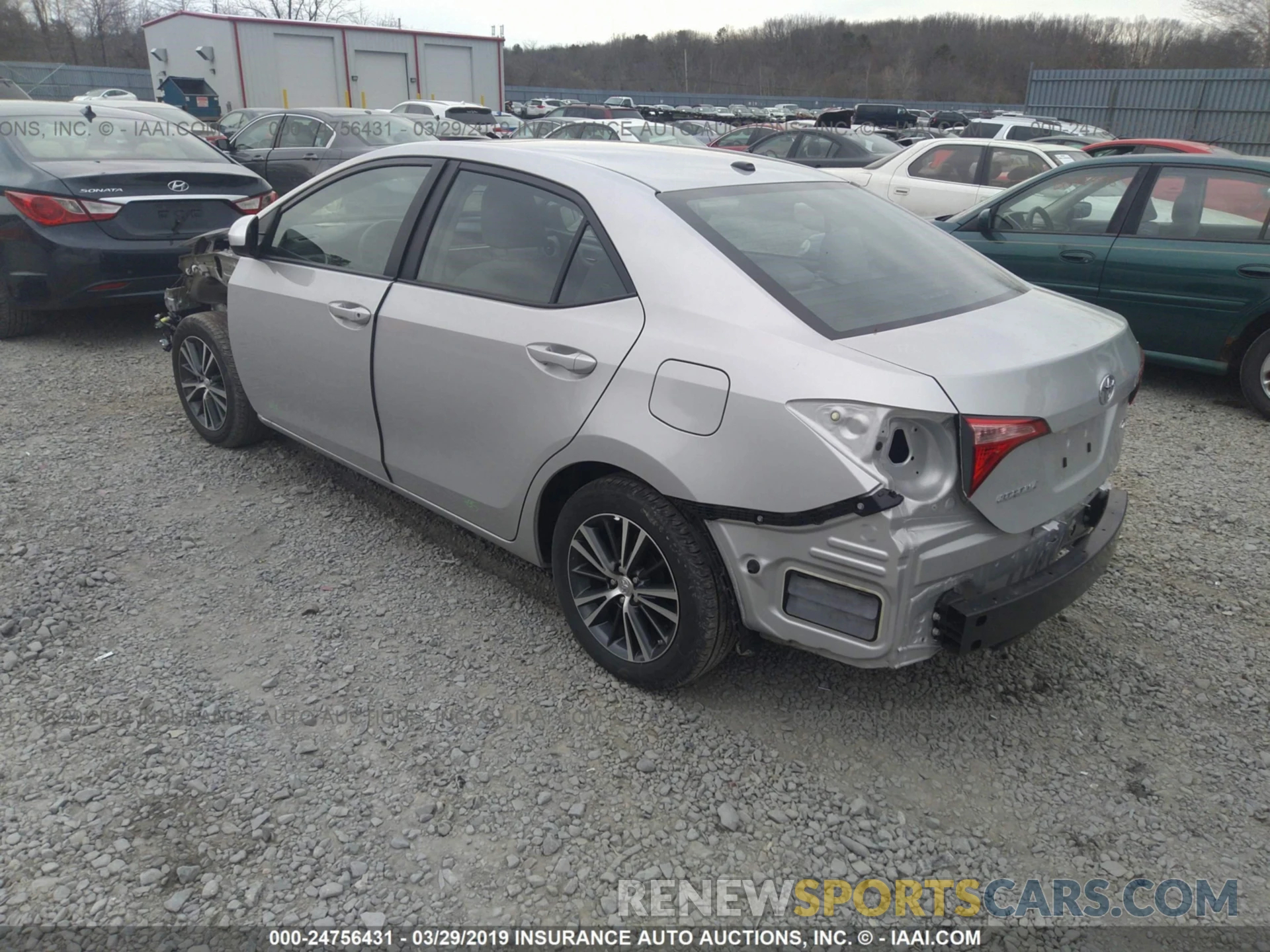 3 Photograph of a damaged car 5YFBURHE7KP871536 TOYOTA COROLLA 2019