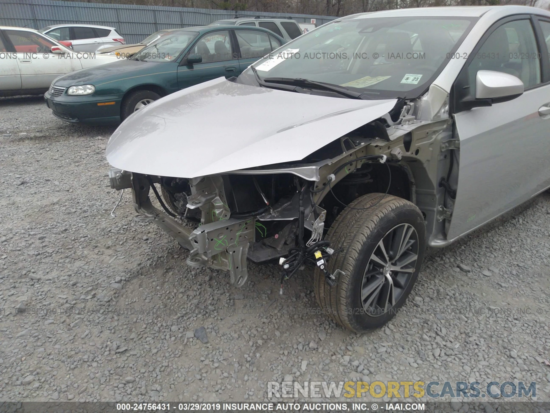 6 Photograph of a damaged car 5YFBURHE7KP871536 TOYOTA COROLLA 2019