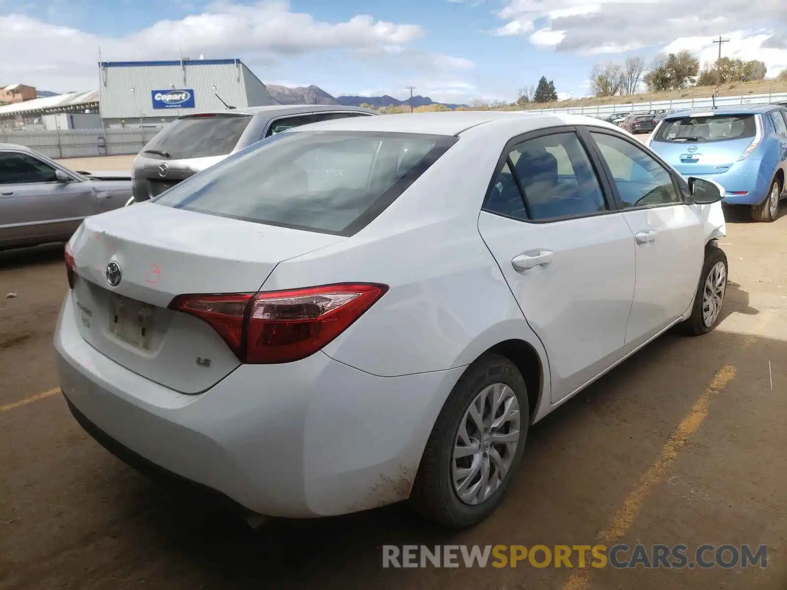 4 Photograph of a damaged car 5YFBURHE7KP871617 TOYOTA COROLLA 2019