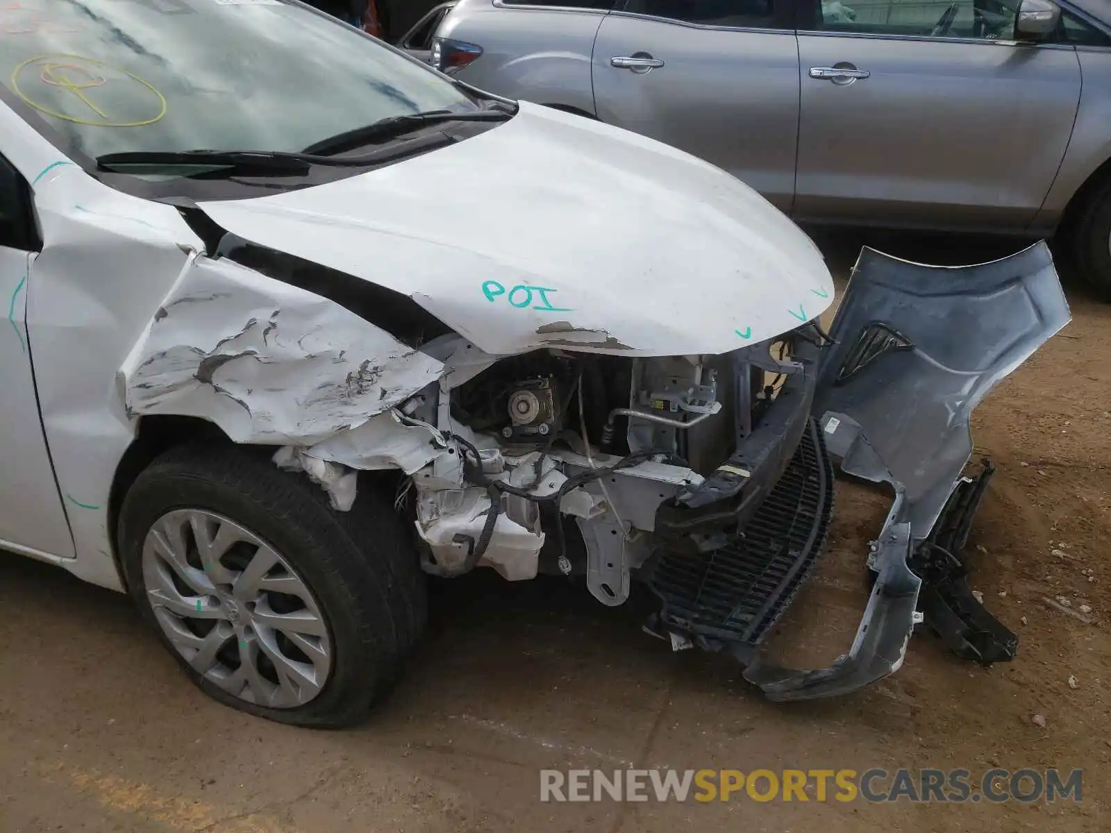 9 Photograph of a damaged car 5YFBURHE7KP871617 TOYOTA COROLLA 2019