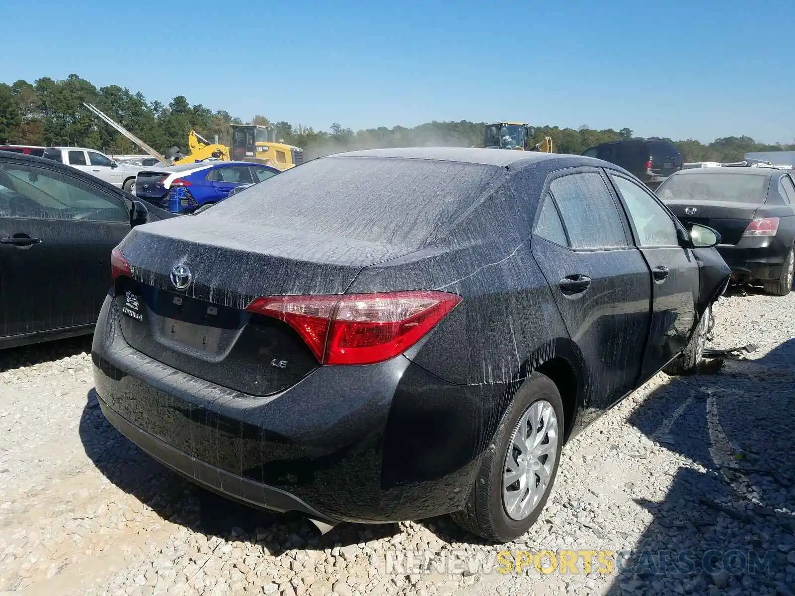 4 Photograph of a damaged car 5YFBURHE7KP871939 TOYOTA COROLLA 2019