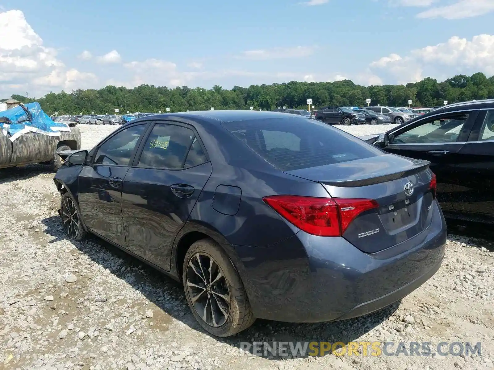 3 Photograph of a damaged car 5YFBURHE7KP872217 TOYOTA COROLLA 2019