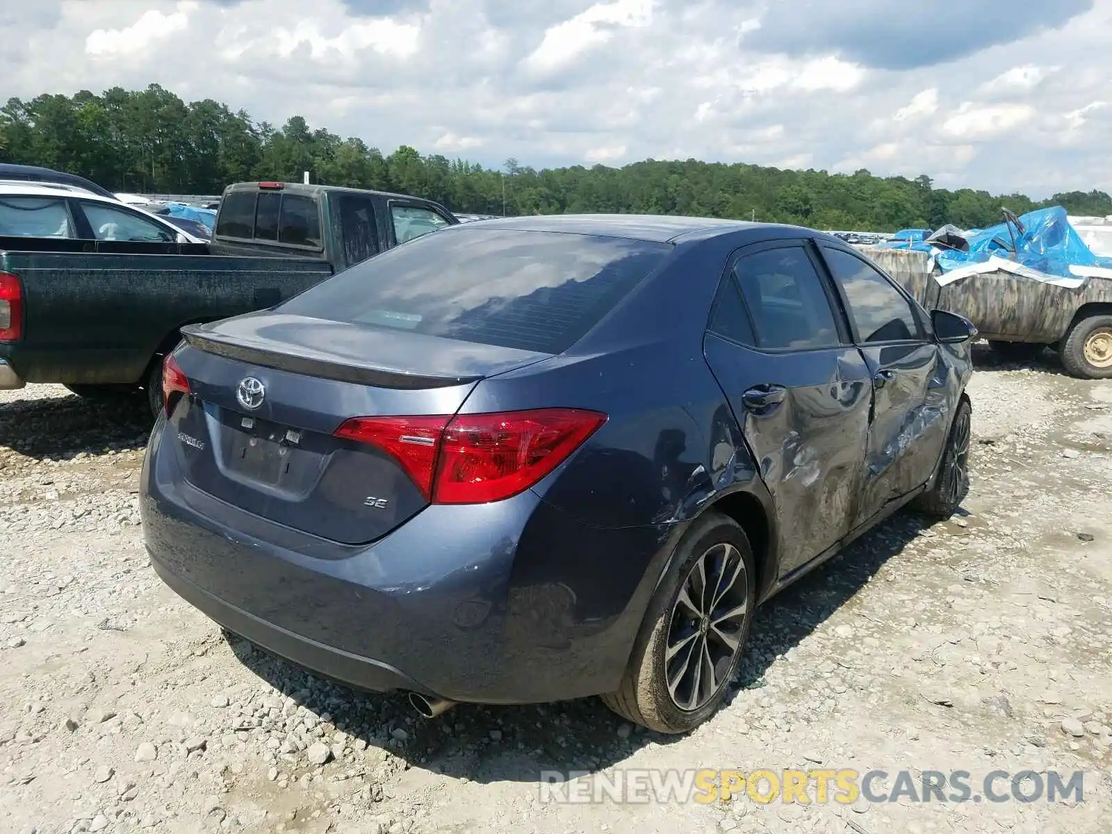 4 Photograph of a damaged car 5YFBURHE7KP872217 TOYOTA COROLLA 2019