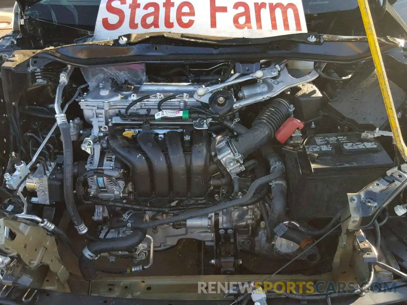 7 Photograph of a damaged car 5YFBURHE7KP872766 TOYOTA COROLLA 2019