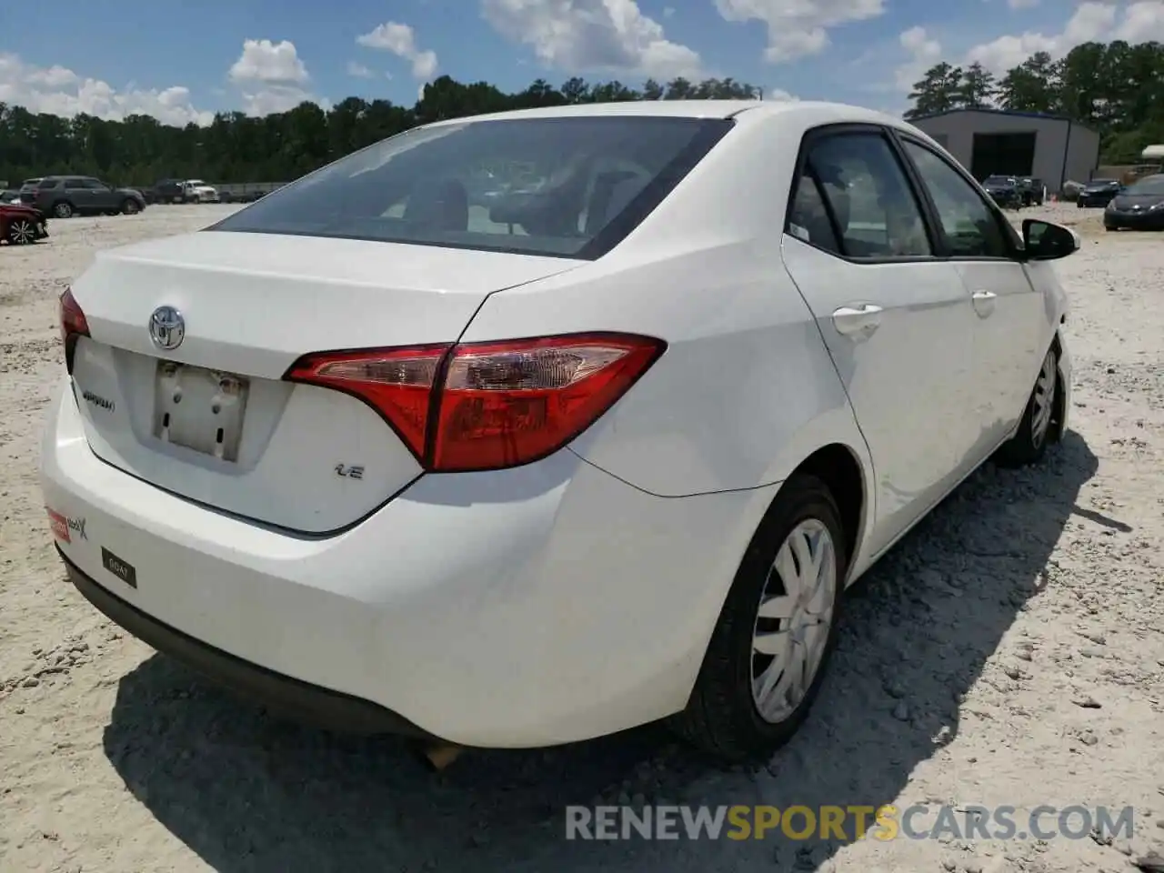 4 Photograph of a damaged car 5YFBURHE7KP873383 TOYOTA COROLLA 2019